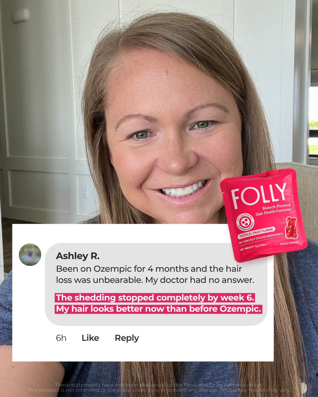 Folly Nutrition Facebook ad