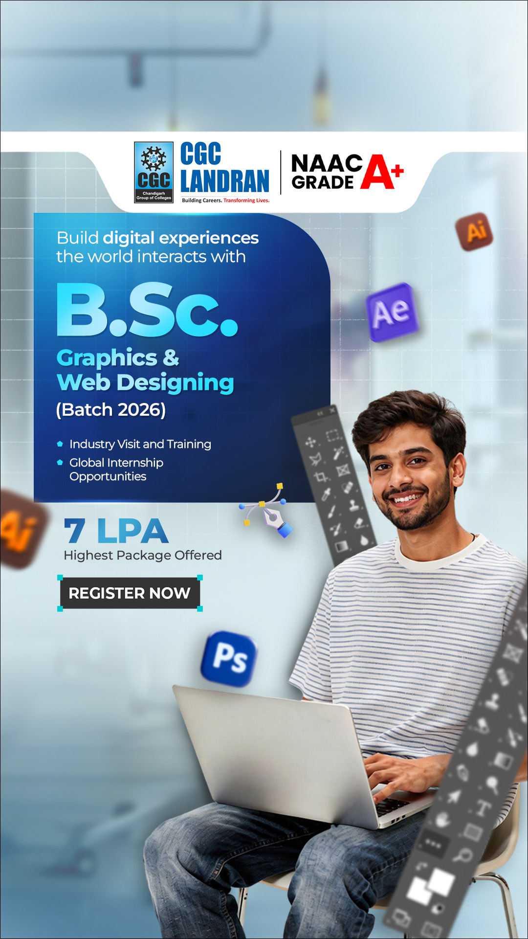 CGC Landran, Mohali - Admissions Facebook ad from Jun 1, 2026