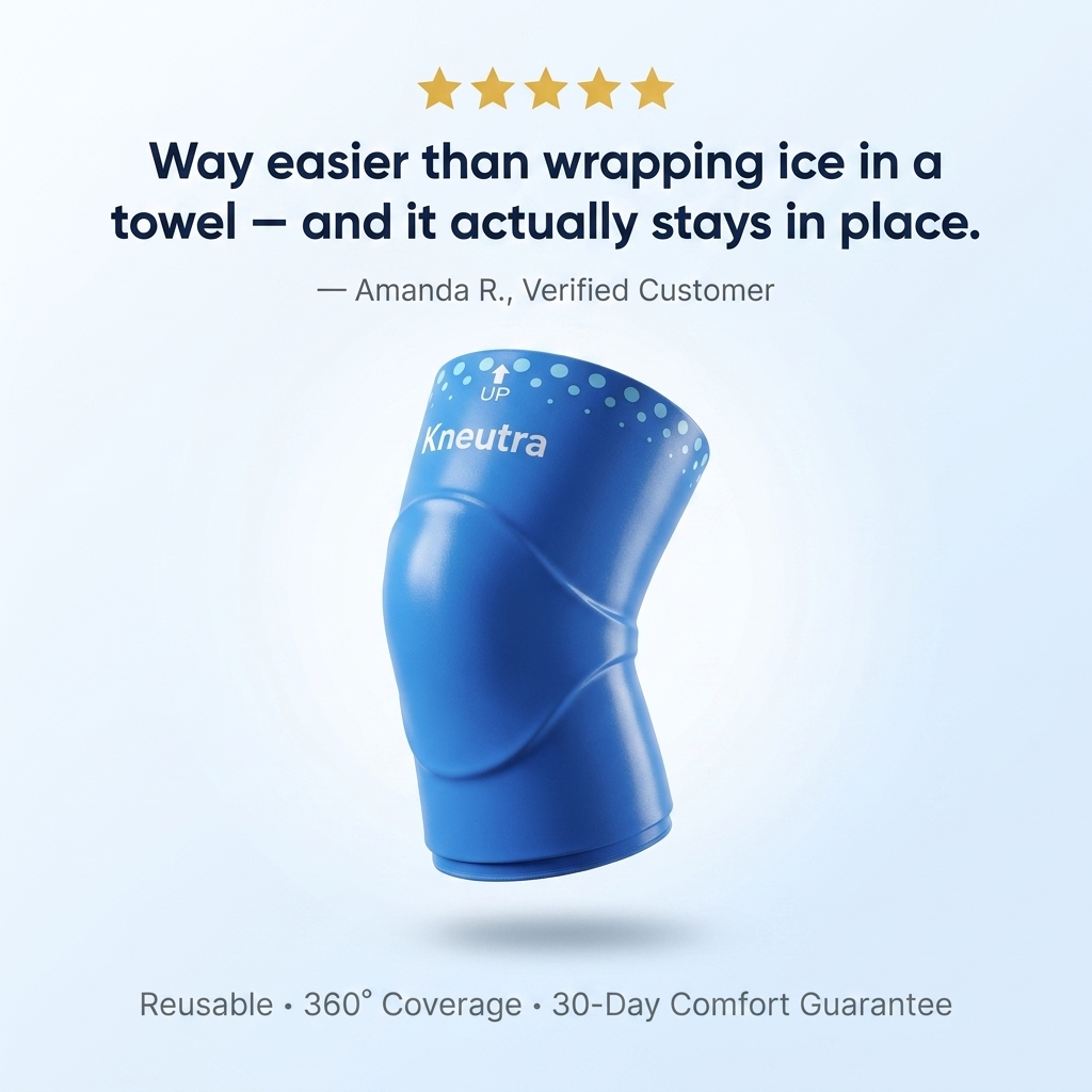 Kneutra Facebook ad: Ditch The Dripping Ice Pack