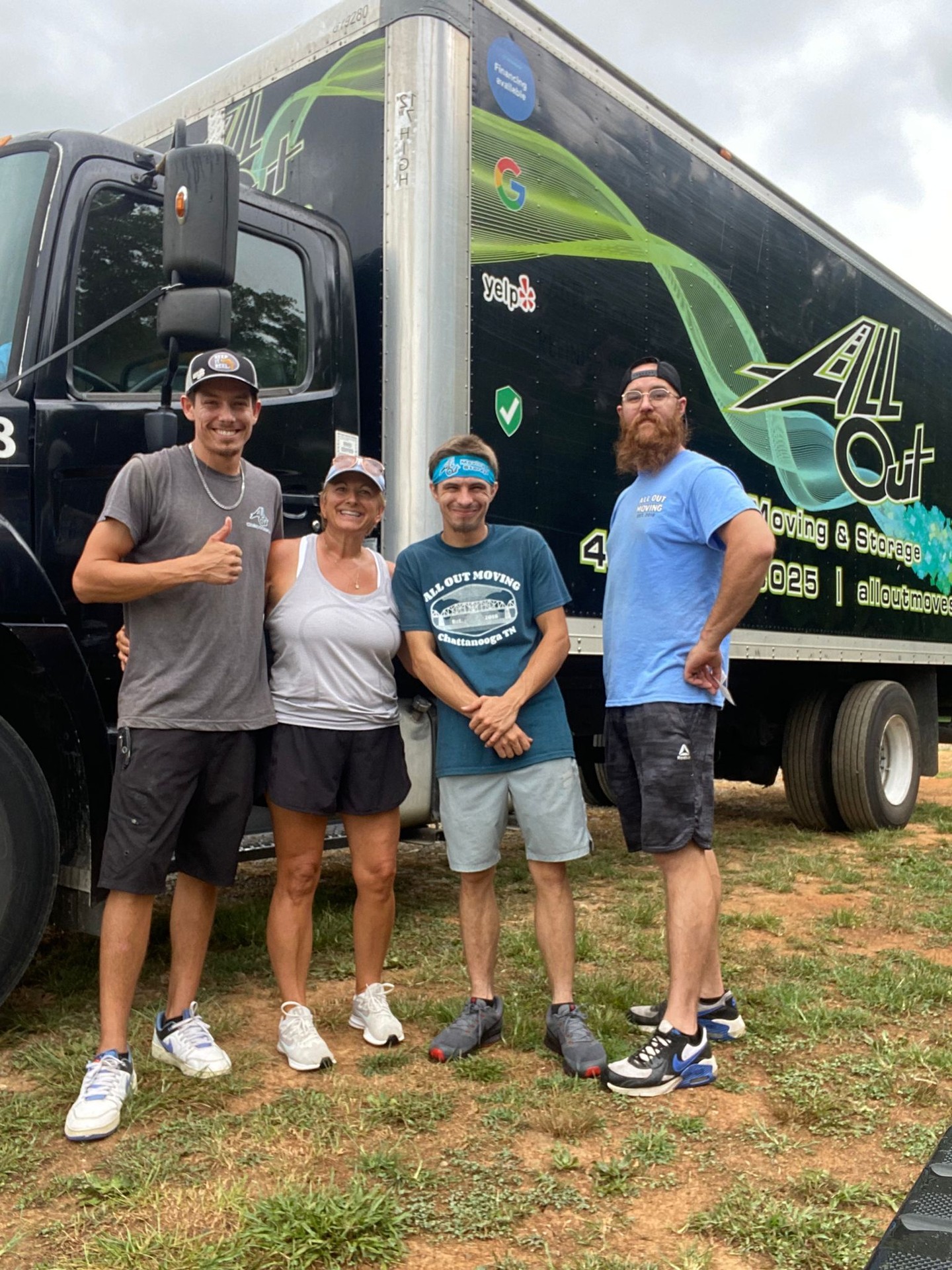 All Out Moving & Storage, LLC Facebook ad