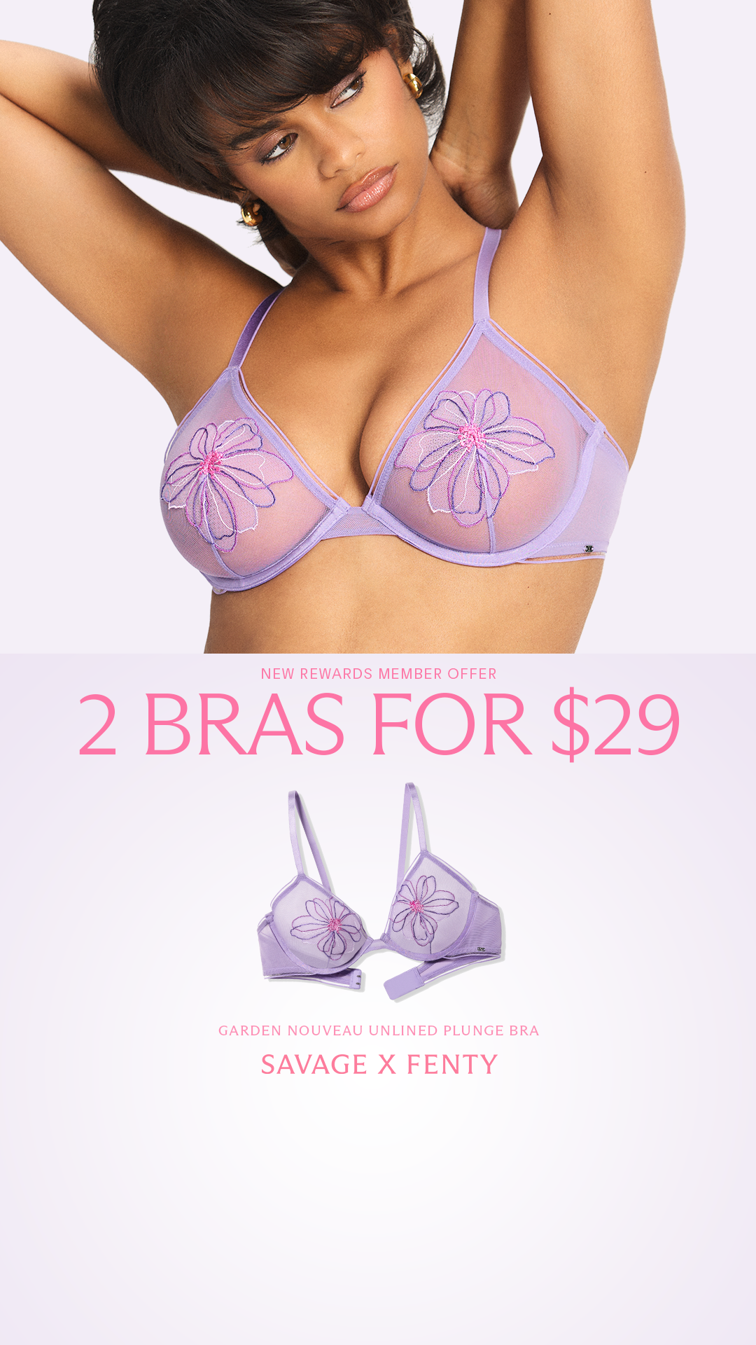 Savage X Fenty Facebook ad