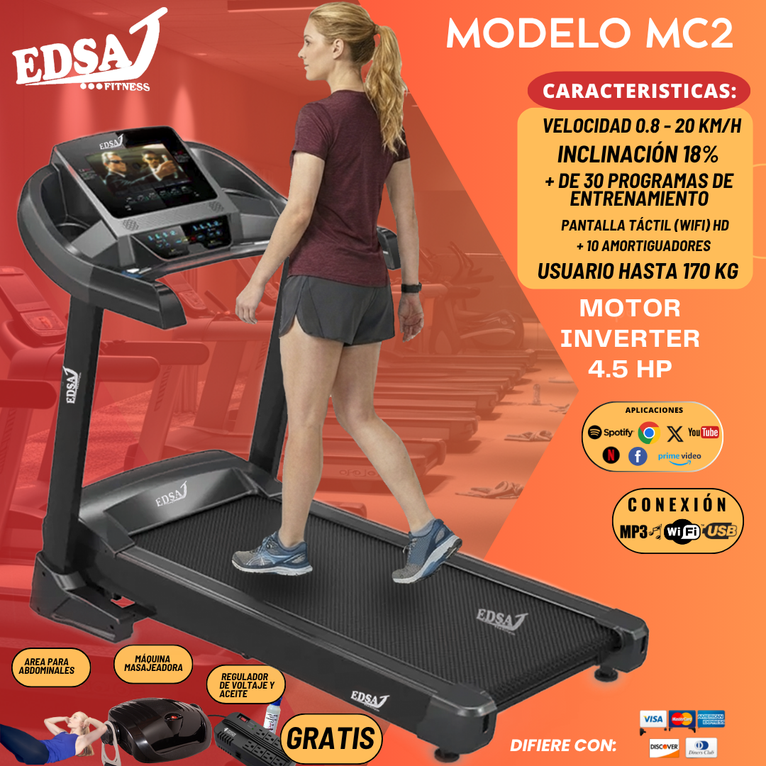 EDSA Fitness Facebook ad: Tu mejor inversión es tu salud.