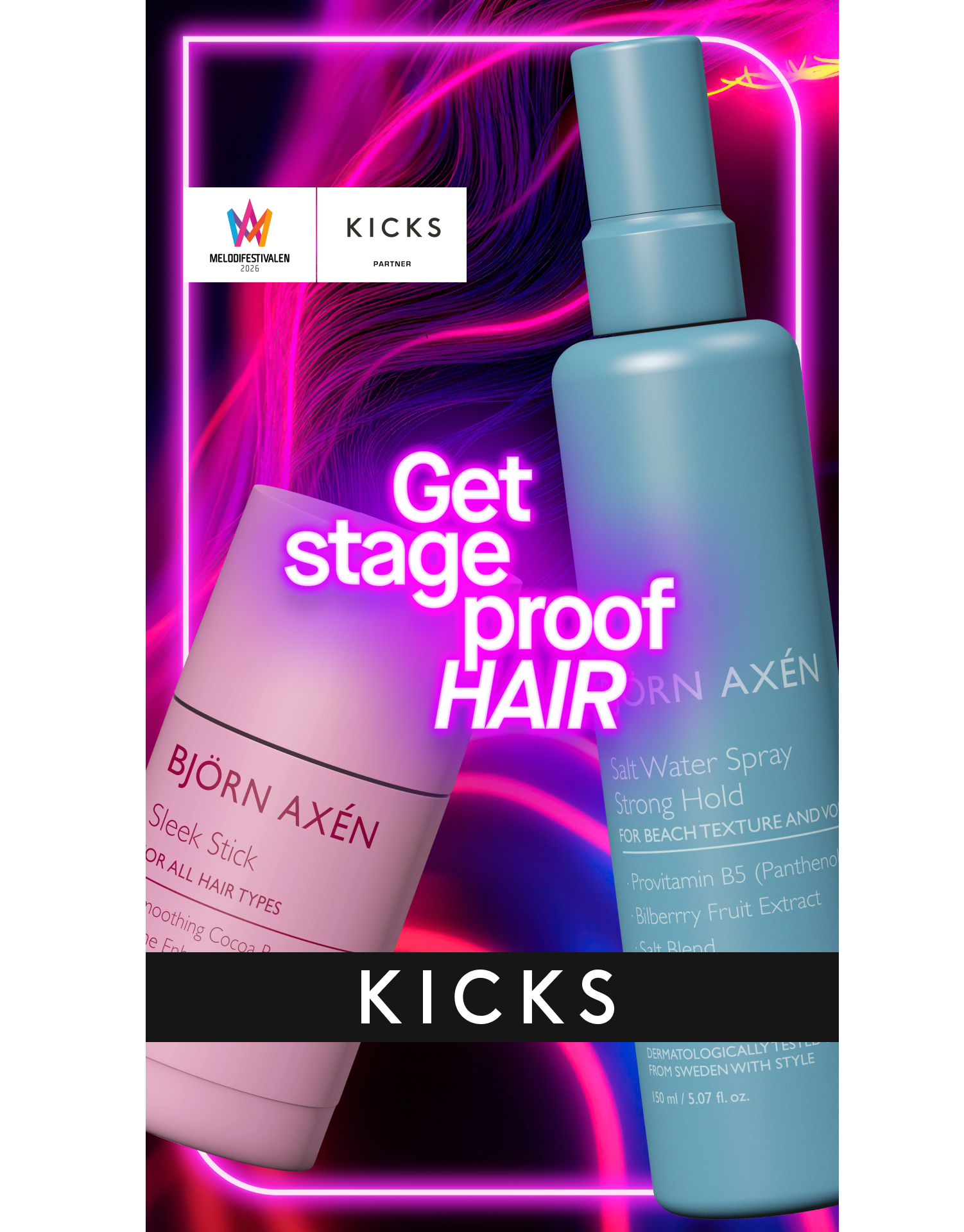 KICKS Facebook ad
