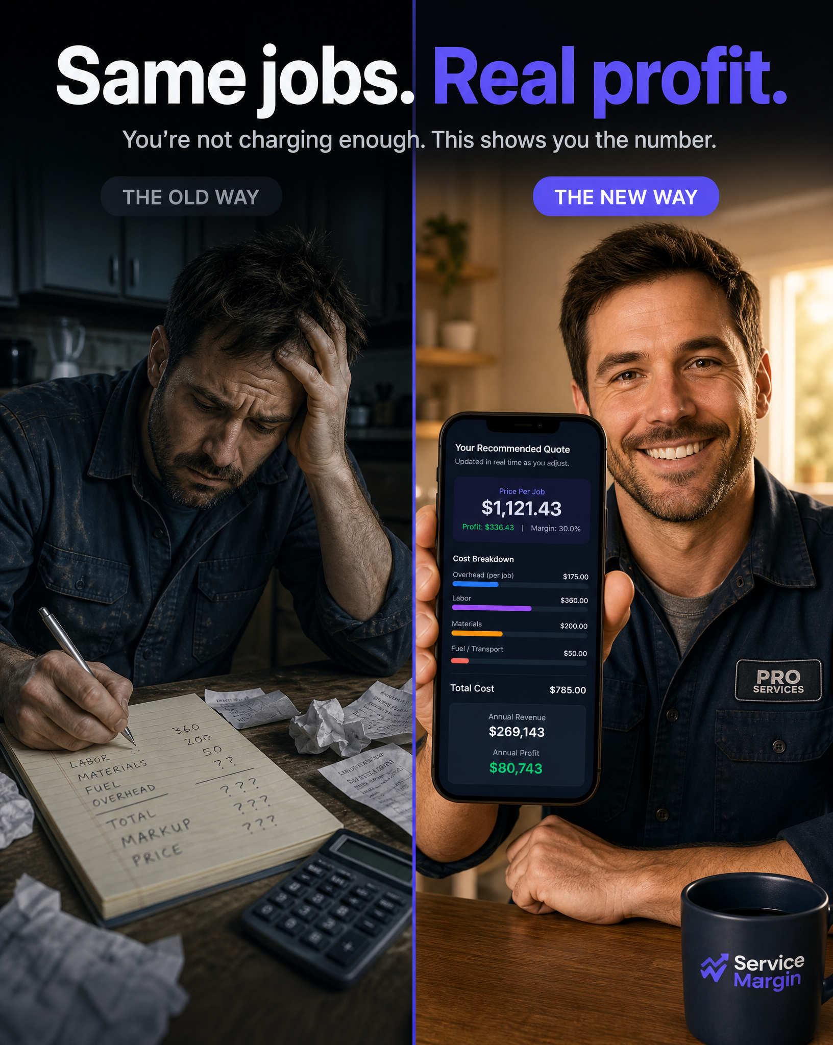 Larven Marketplace Facebook ad