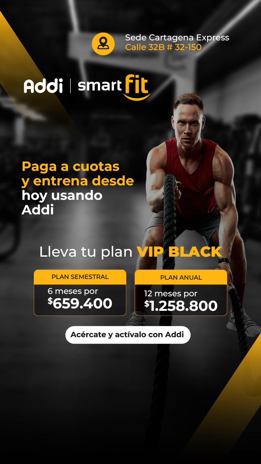 Smart Fit Colombia Facebook ad