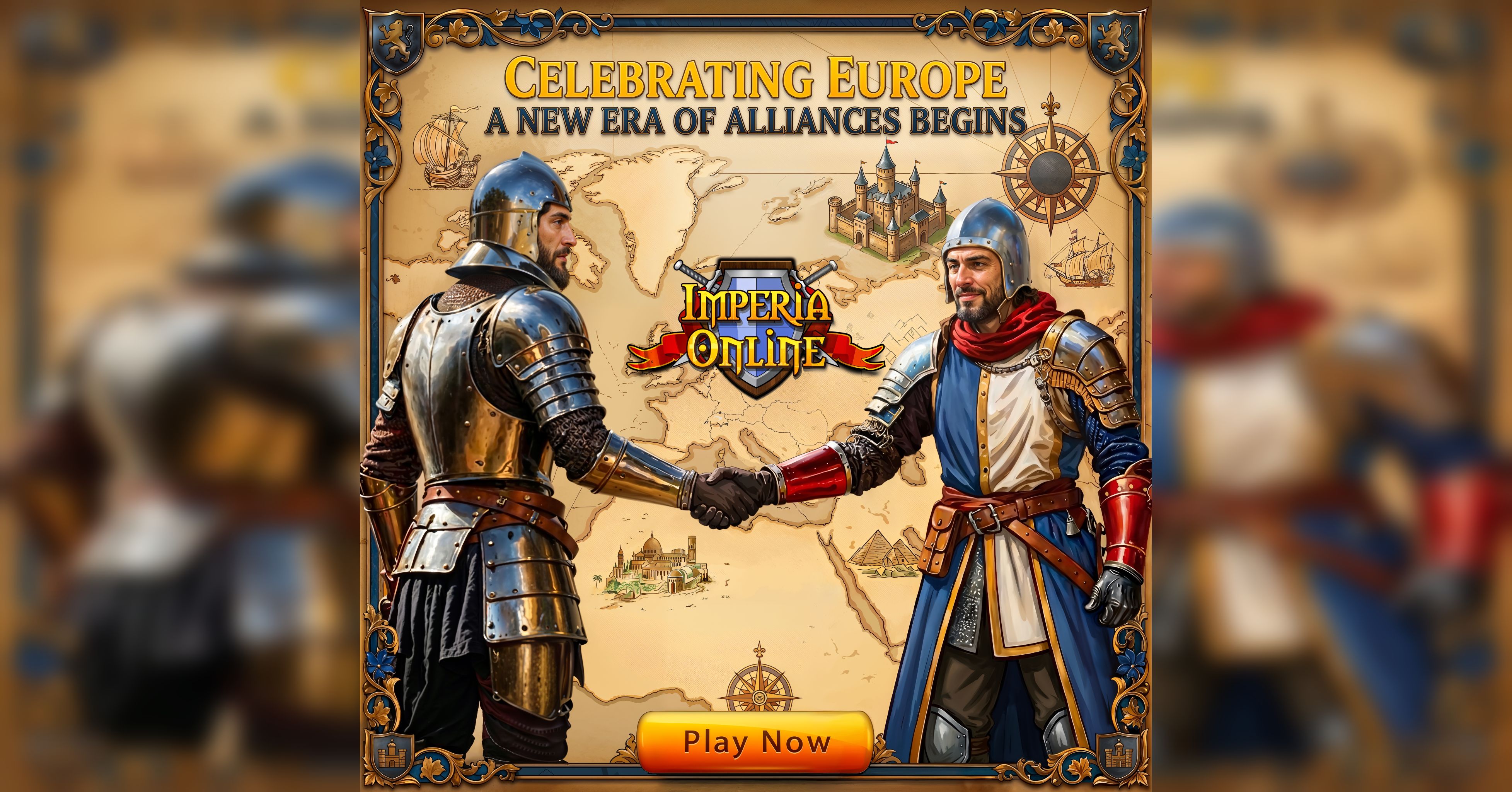 Imperia Online Facebook ad from May 8, 2026