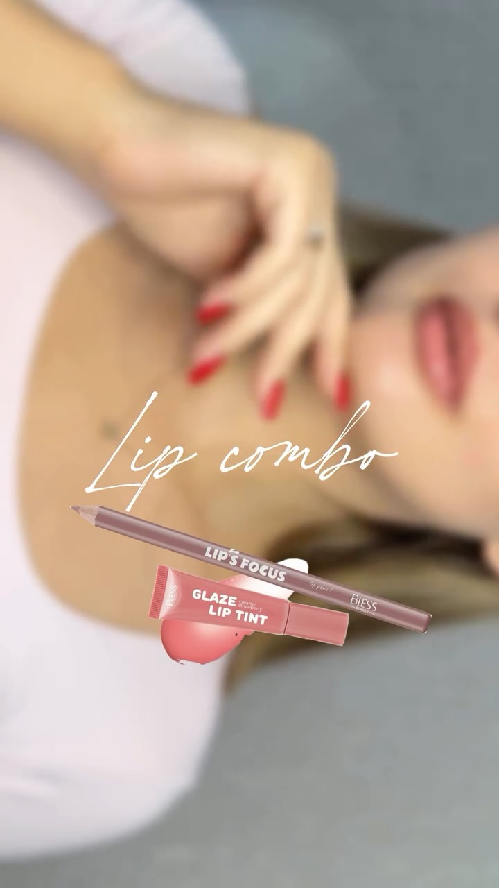 Bless Beauty Facebook ad: олівець + блиск @blessbeauty.ua = ідеальне lip combo