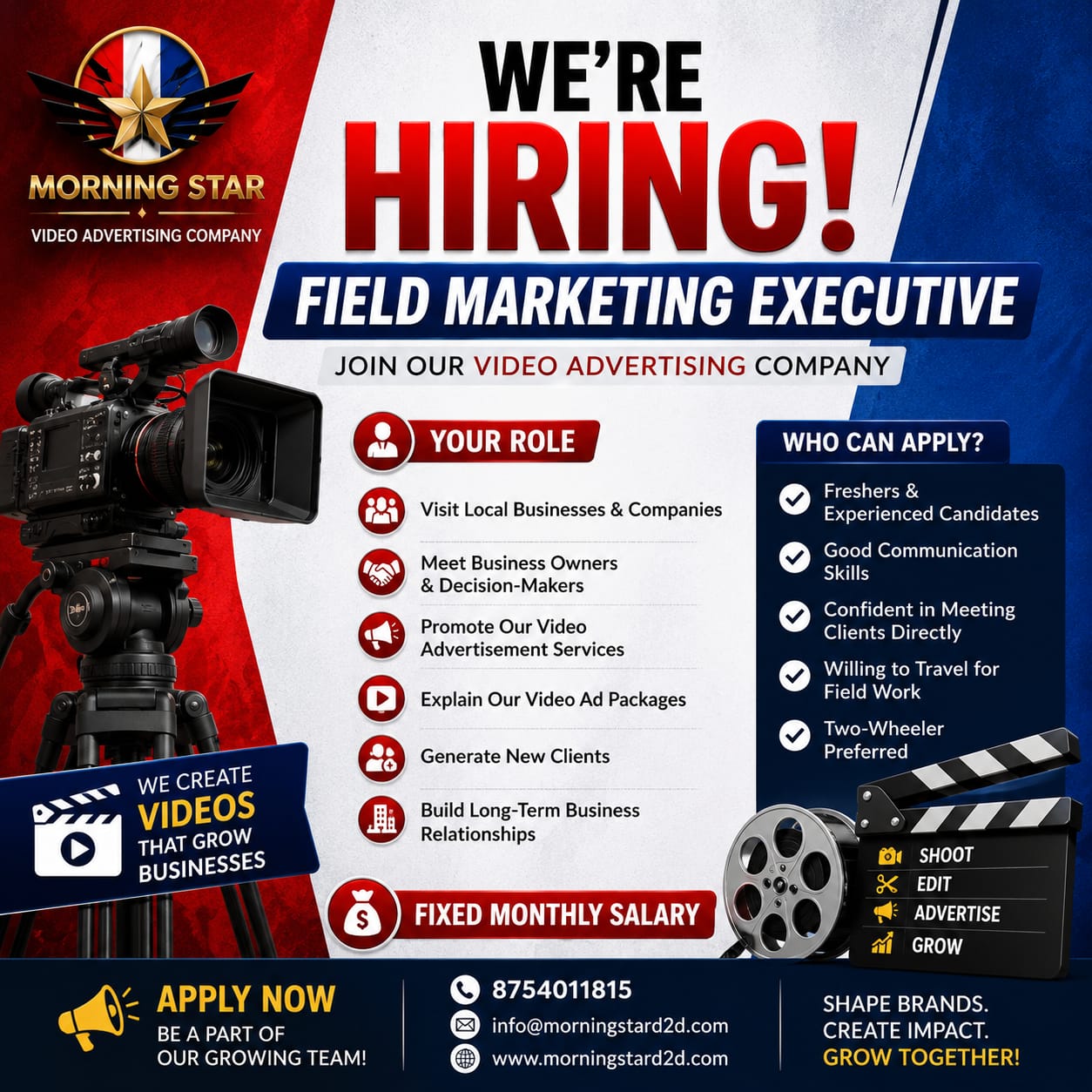 Morning Star D2D Facebook ad