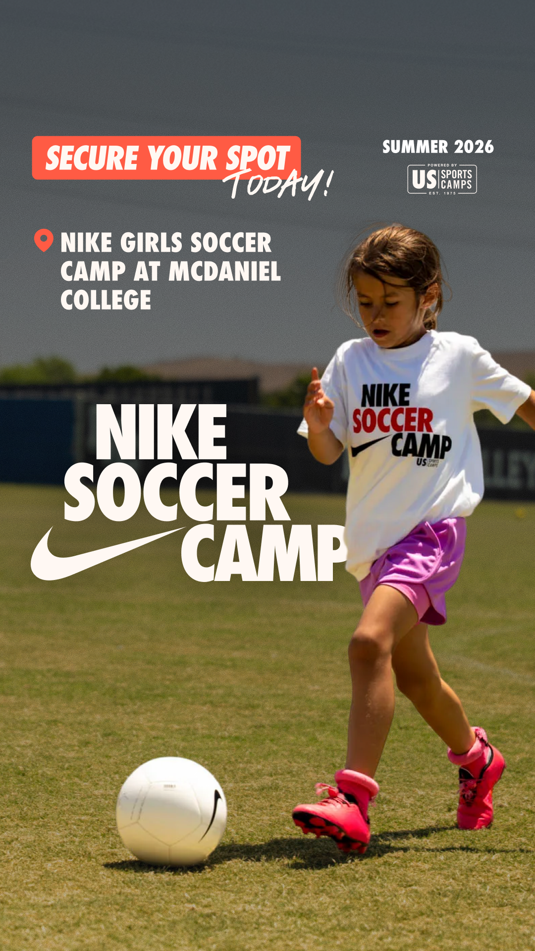 US Sports Camps - NIKE Sports Camps Facebook ad