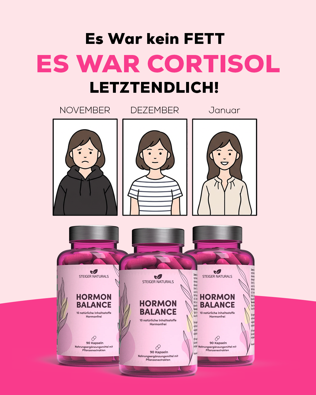 Deutsches Gesundheitsportal Facebook ad: Schluss mit Wechseljahres-Beschwerden