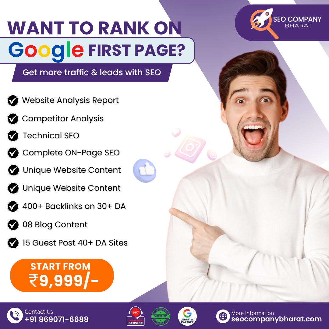 SEO Company Bharat - Guaranteed SEO Results Facebook ad