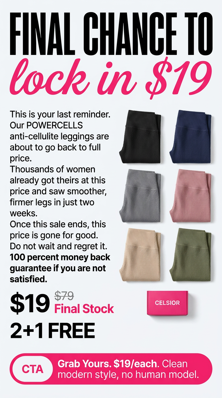 Celsior Facebook ad