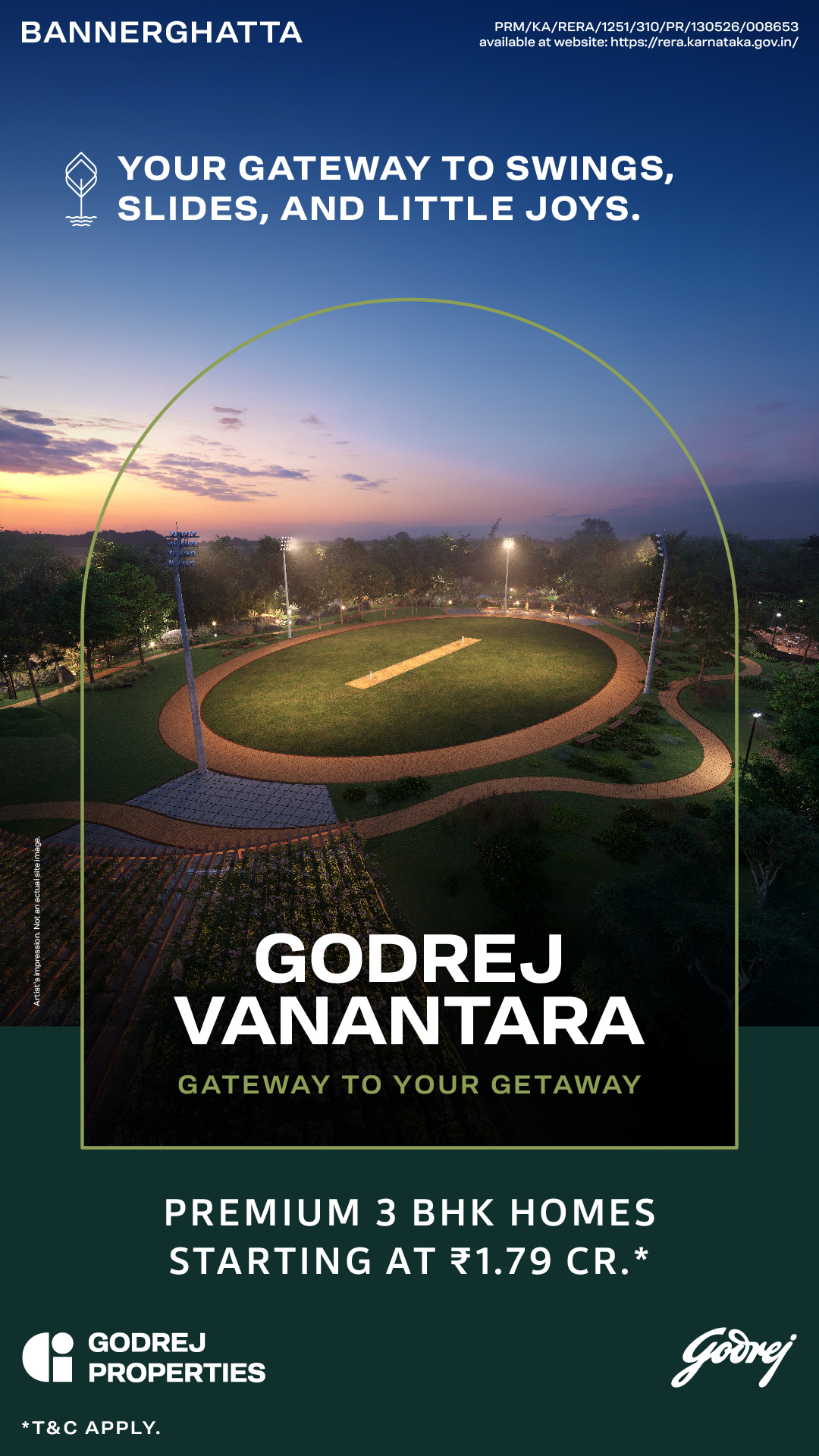 Godrej Properties Bengaluru Facebook ad from Jun 24, 2026