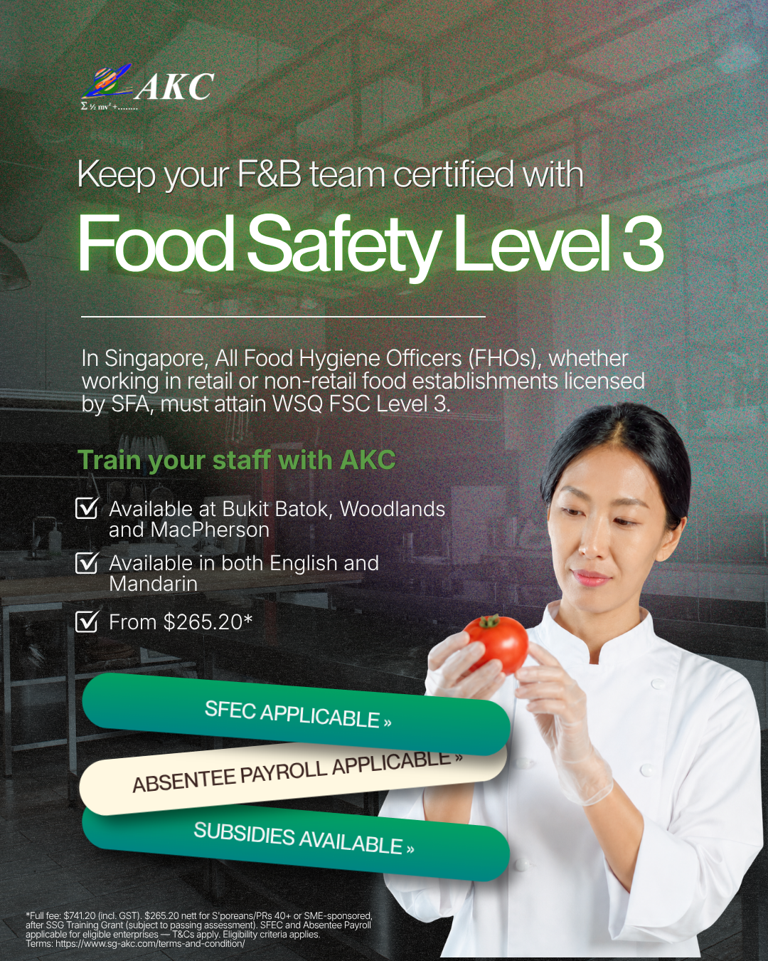Absolute Kinetics Consultancy Pte Ltd Facebook ad