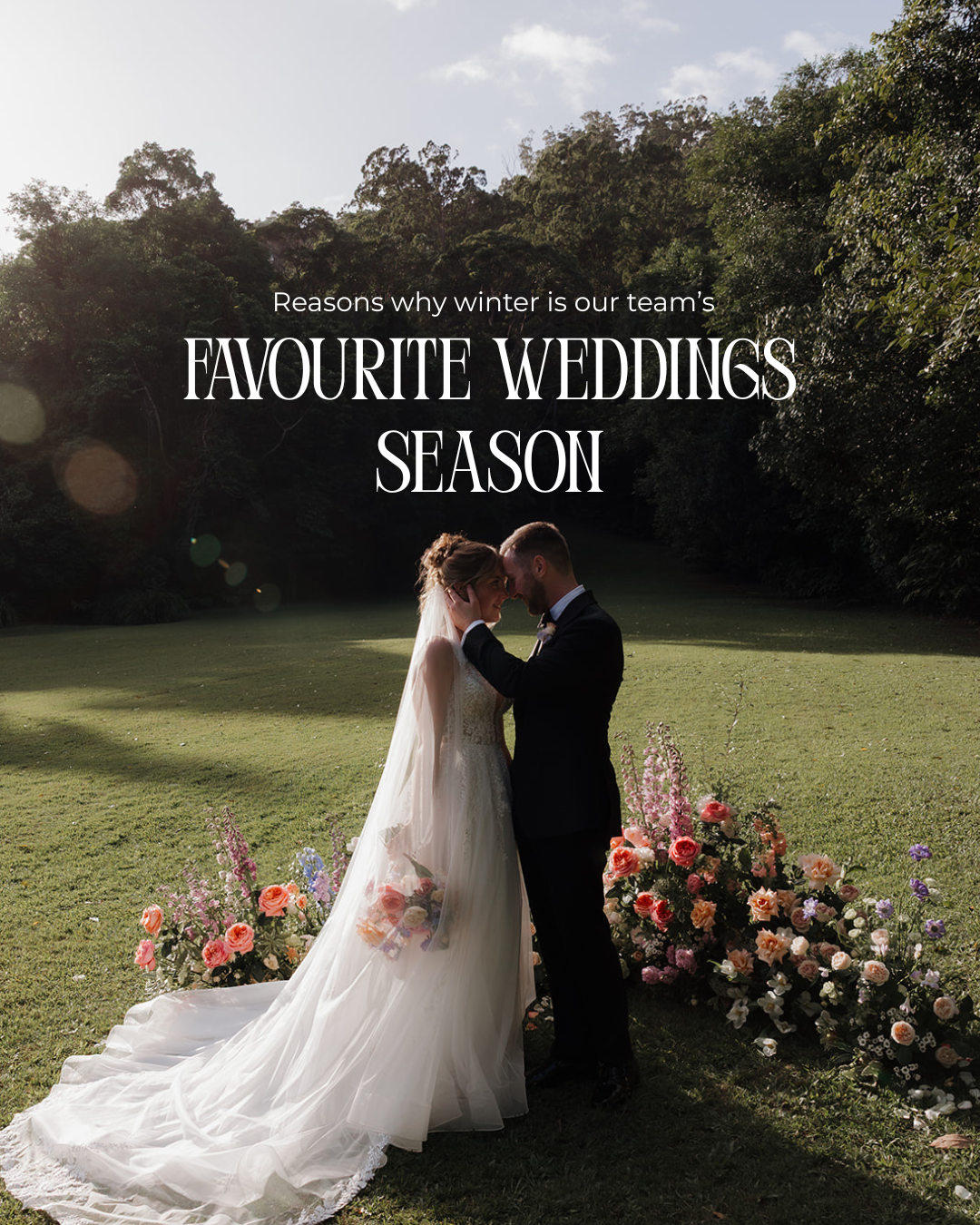Palm Creek Estate Facebook ad: Winter is the season of the year and…