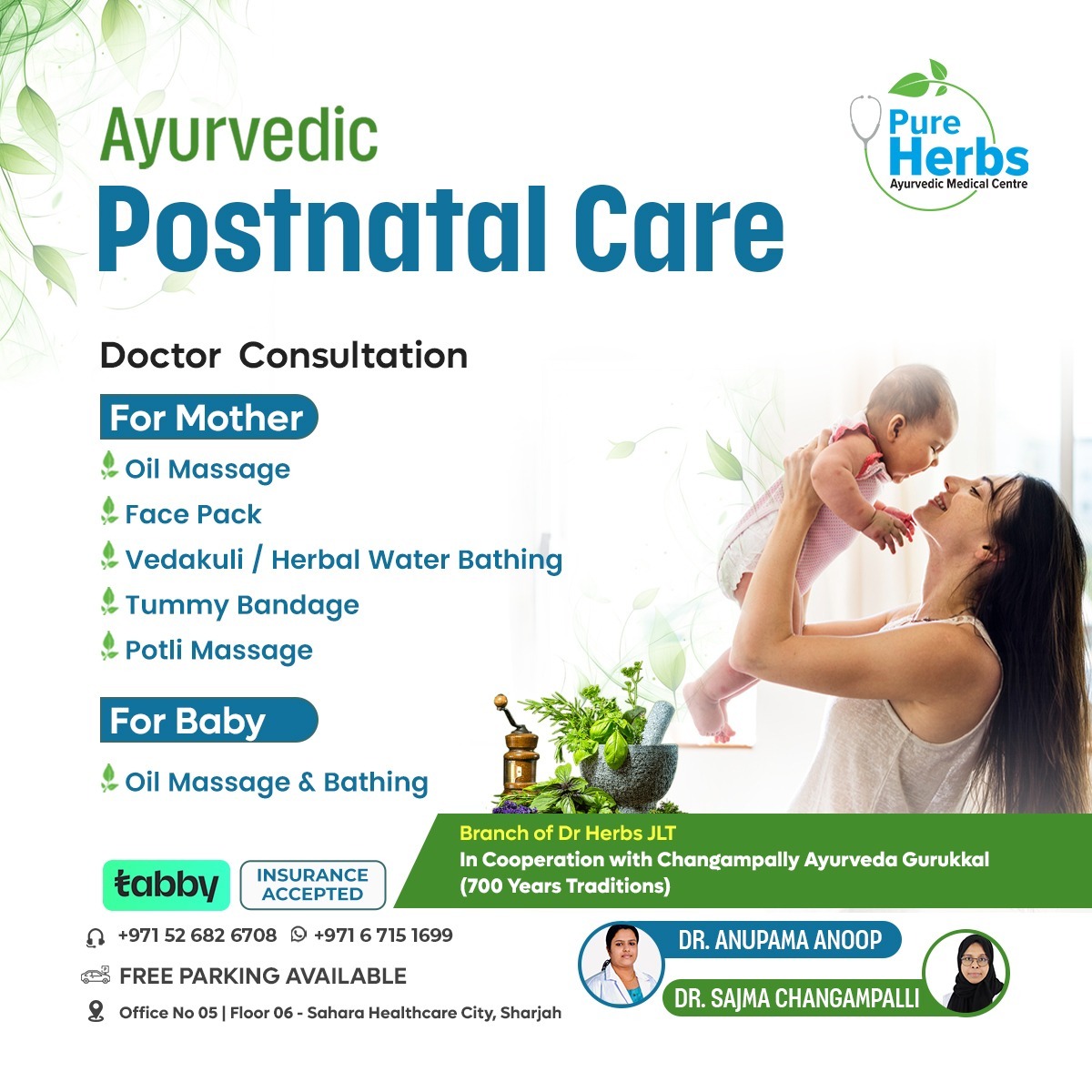 Dr Herbs Ayurvedic Centre, Sharjah Facebook ad