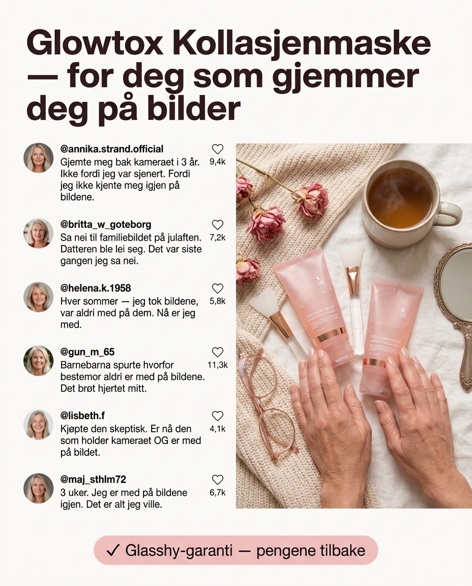 Glowtoxx Facebook ad