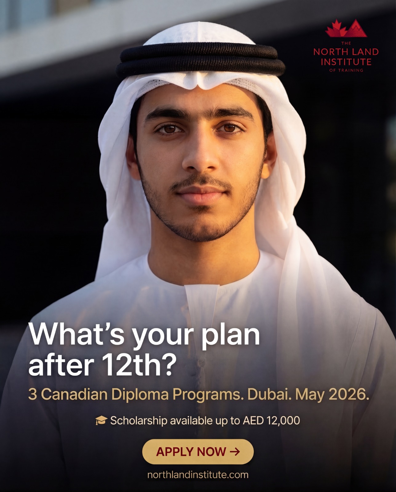 The North Land Institute of Training Facebook ad from Mar 31, 2026