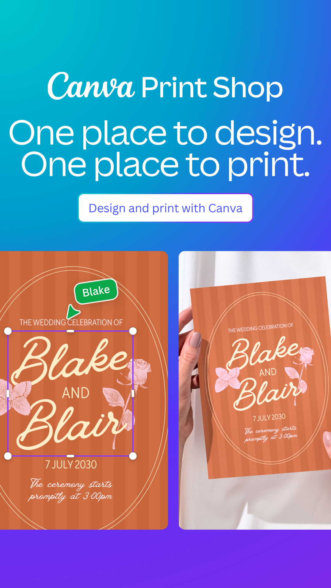 Canva Facebook ad