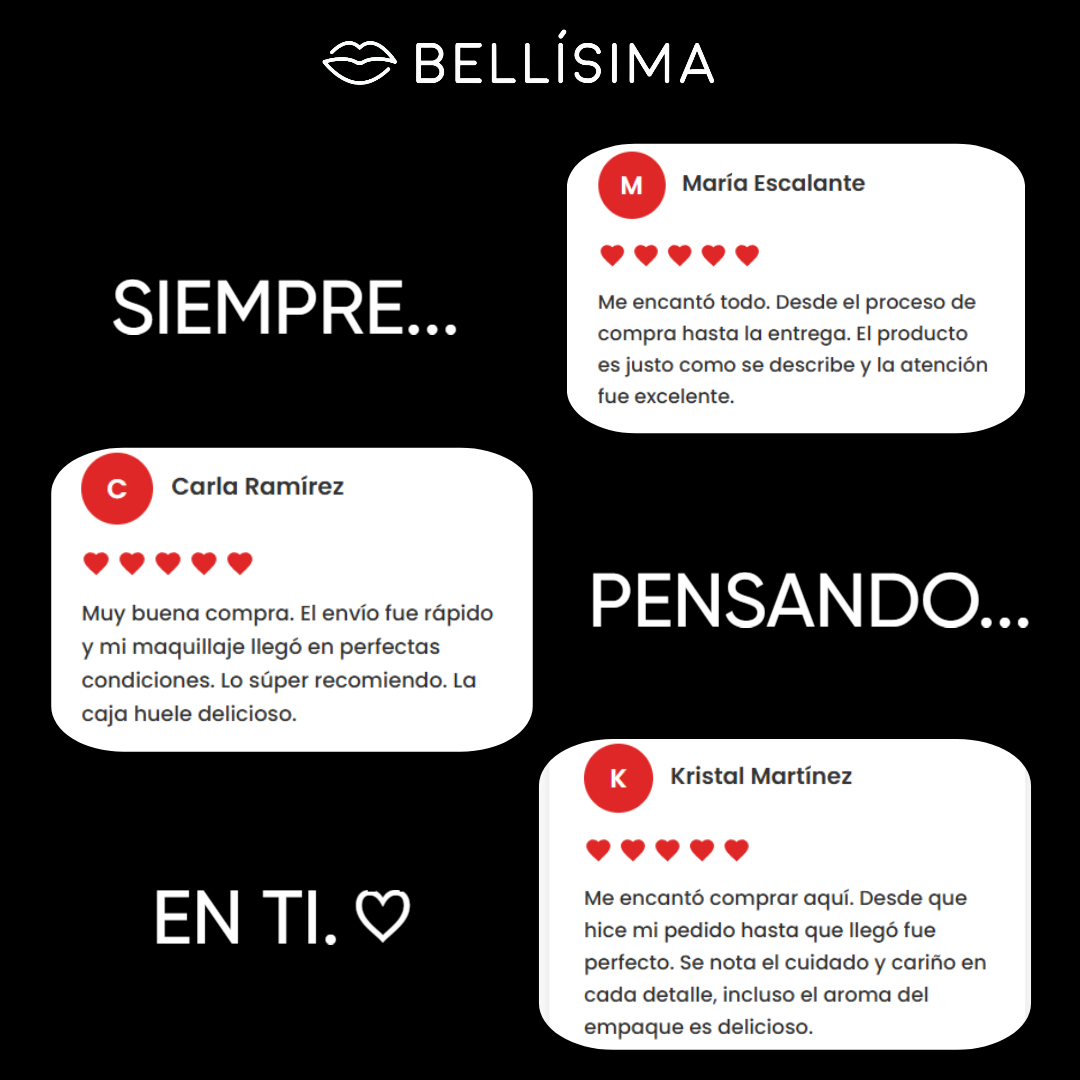 Bellisima Facebook ad: LO DICEN ELLAS, NO NOSOTRAS
