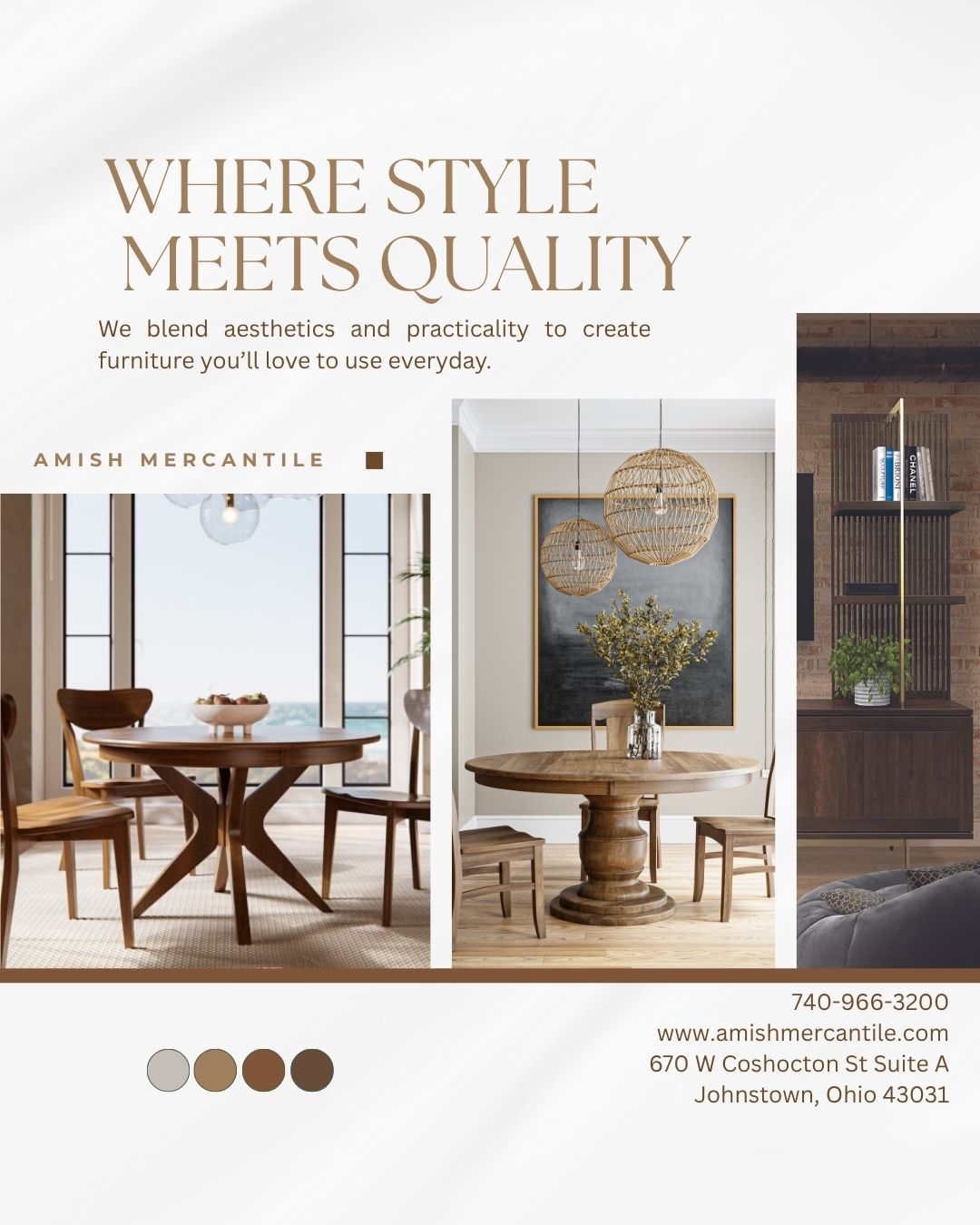 Amish Mercantile Facebook ad: Handcrafted Amish Furniture | Amish Mercantile |…