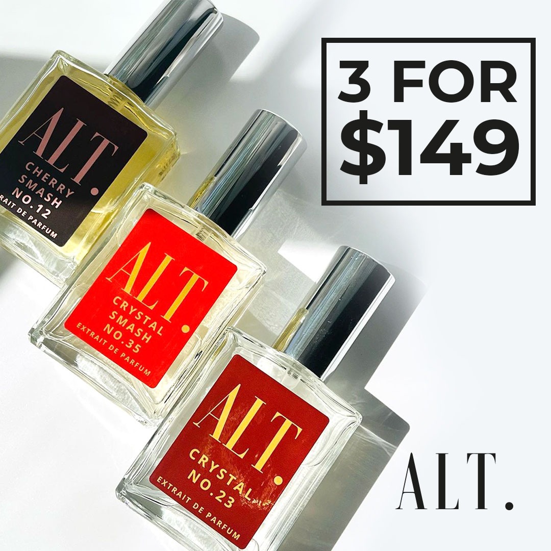 ALT. Fragrances Facebook ad