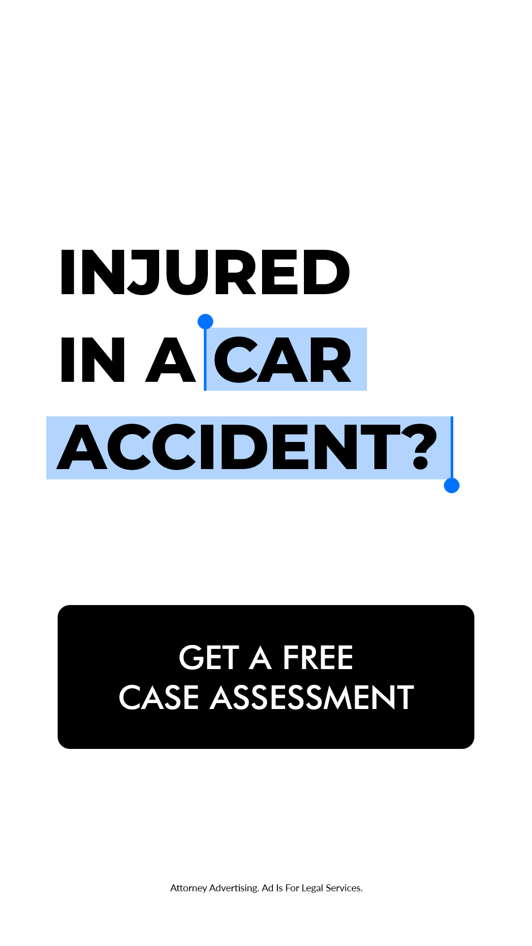 Shamieh Law Facebook ad from May 15, 2026