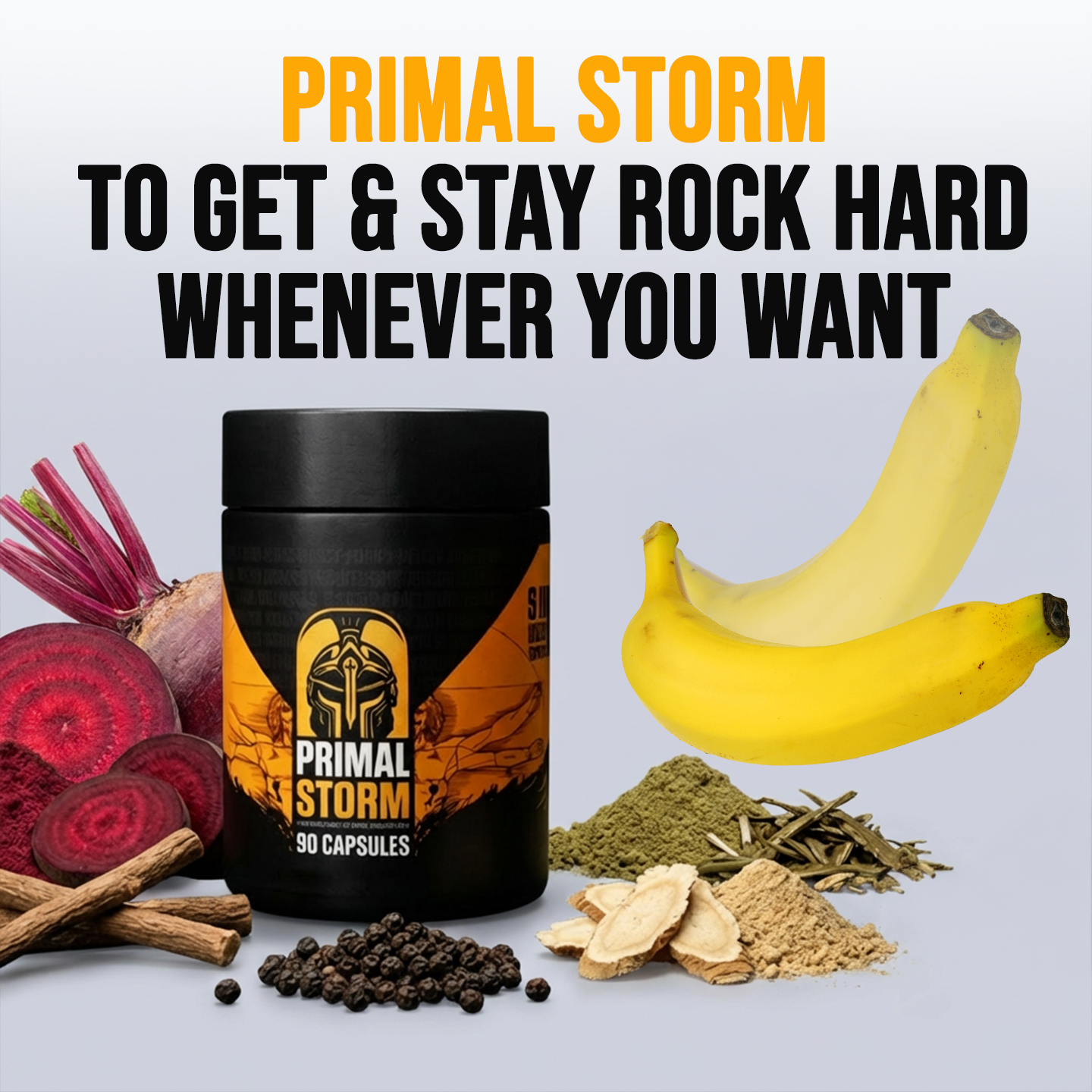 Primal Storm Supplements Facebook ad