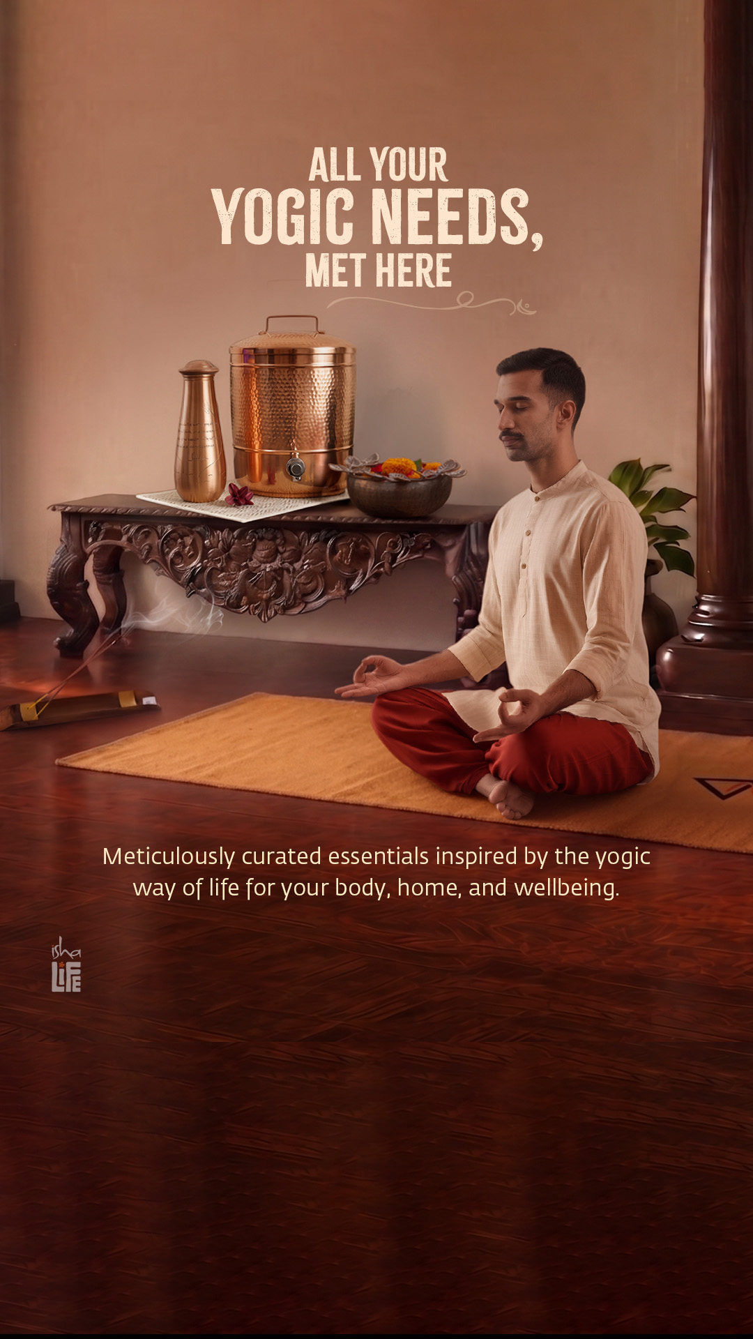 Isha Life Facebook ad