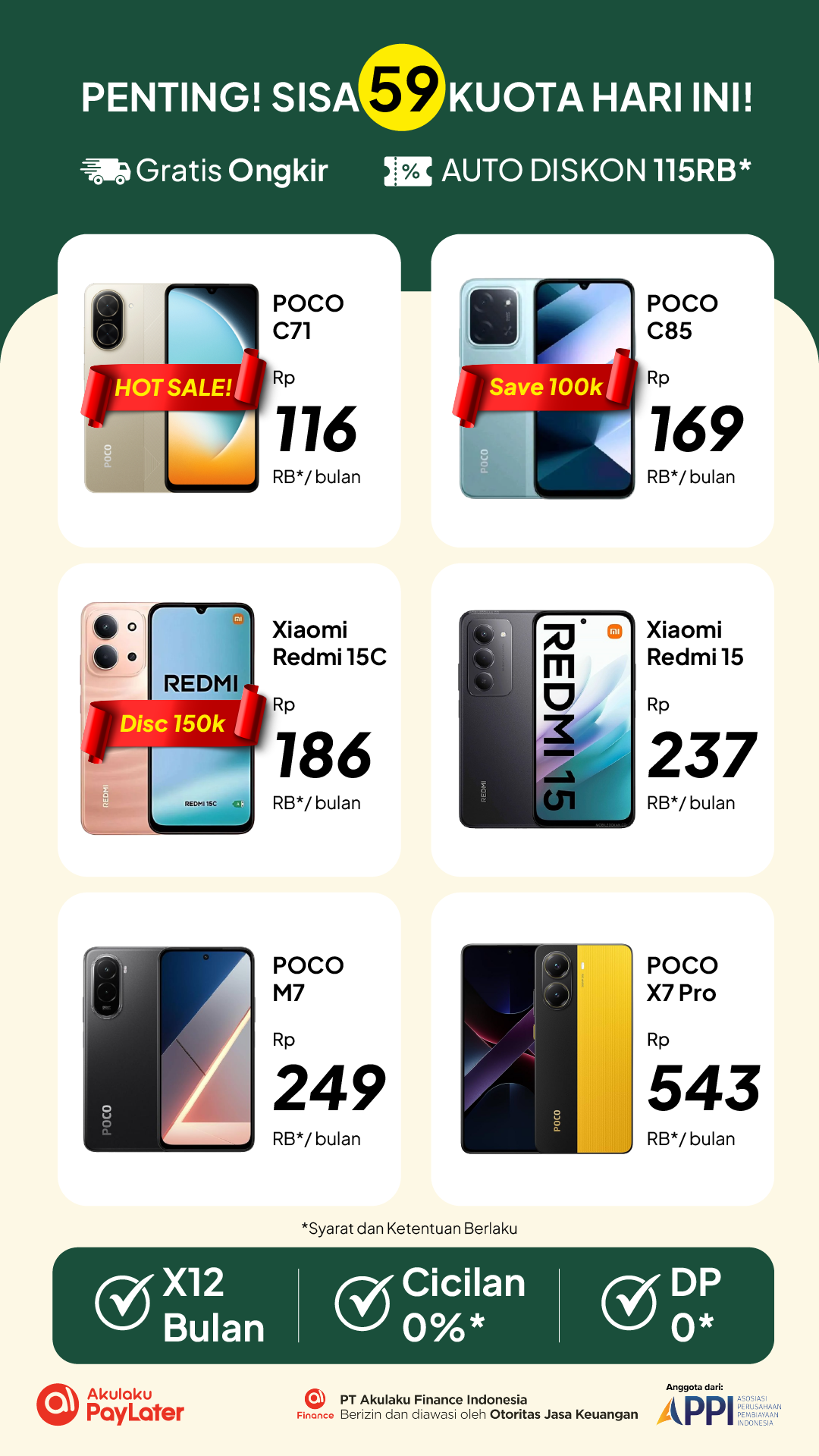 Akulaku Indonesia Facebook ad