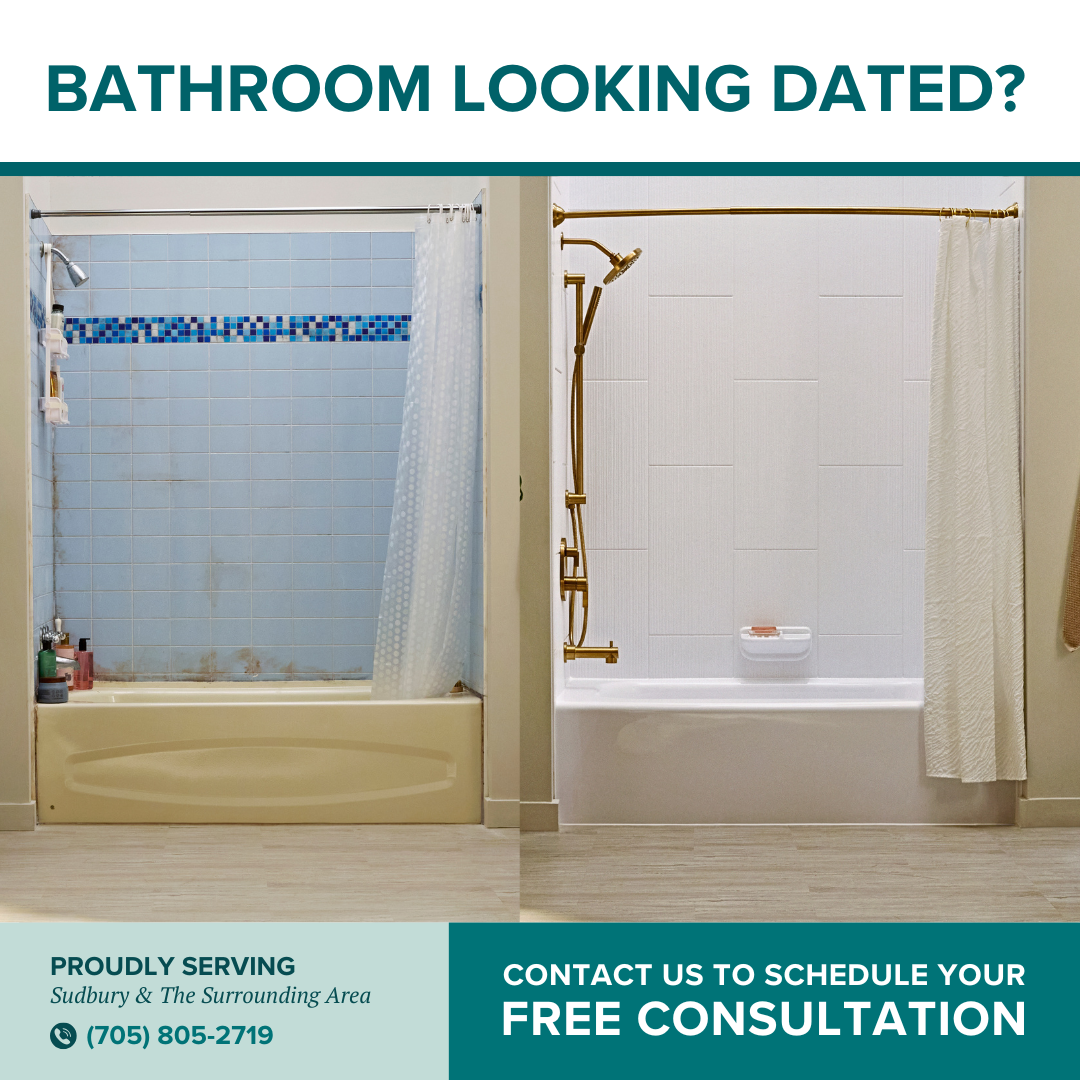 Bath Fitter Facebook ad: Upgraded In Just One Day