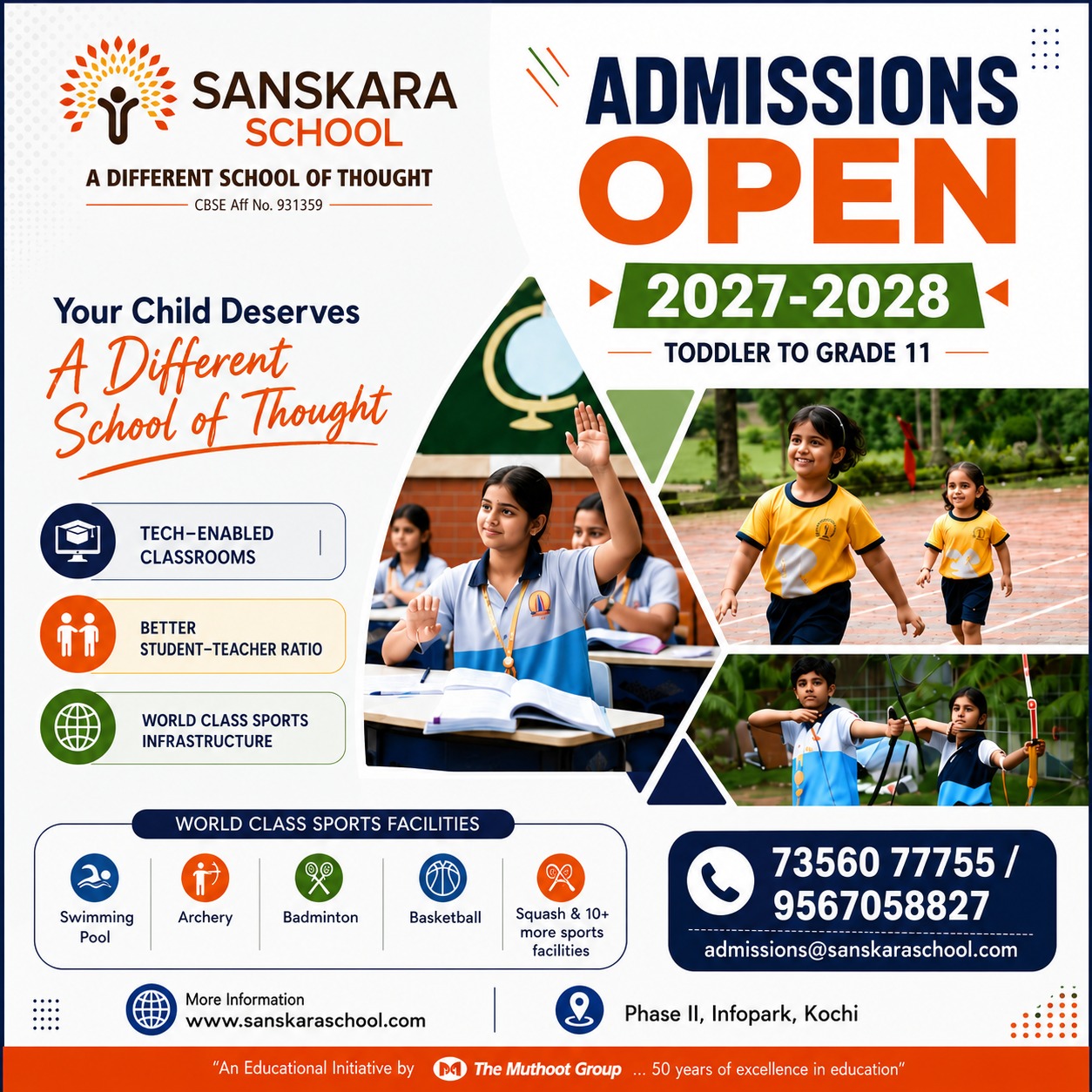 Sanskara School Facebook ad
