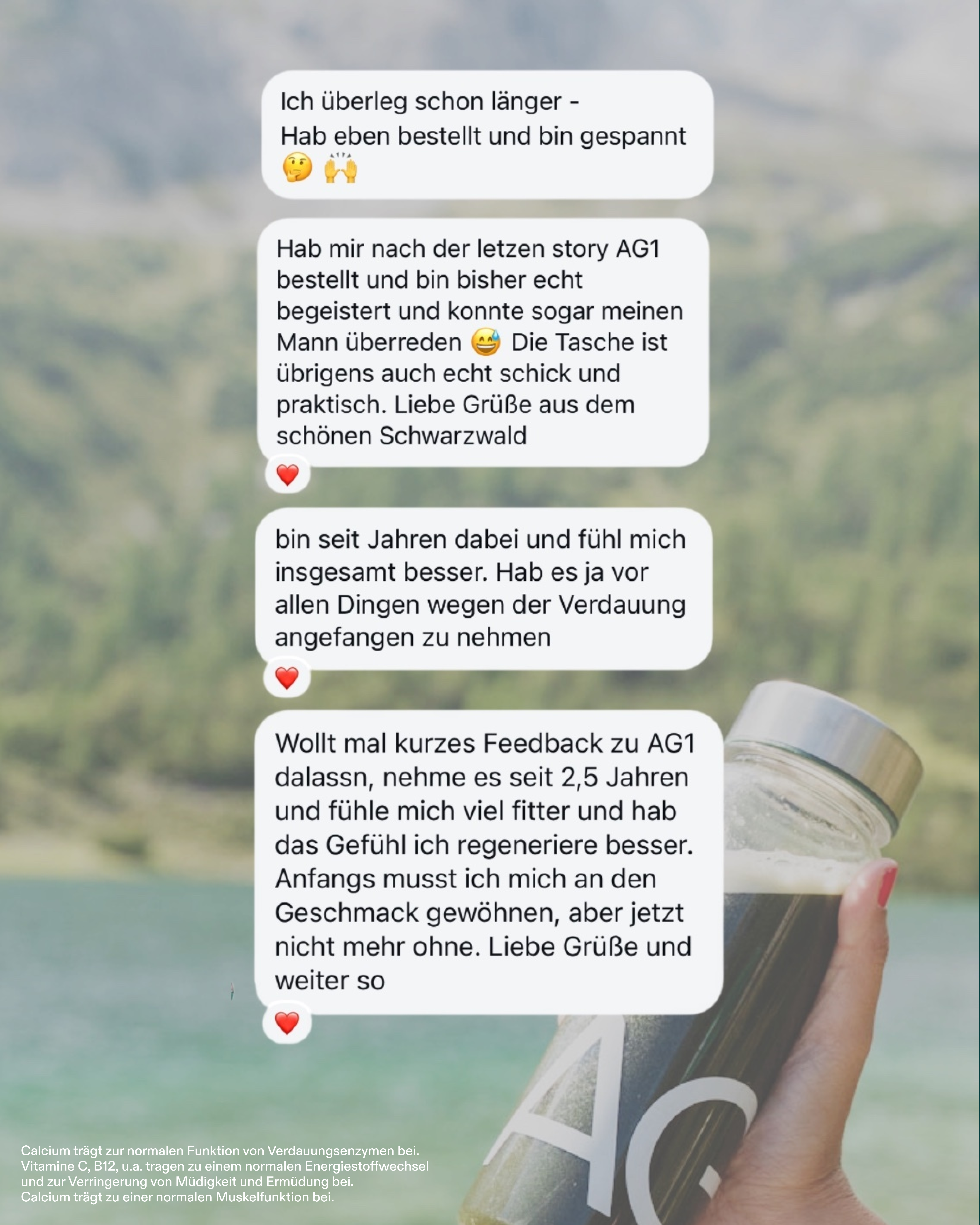 AG1 Deutschland Facebook ad