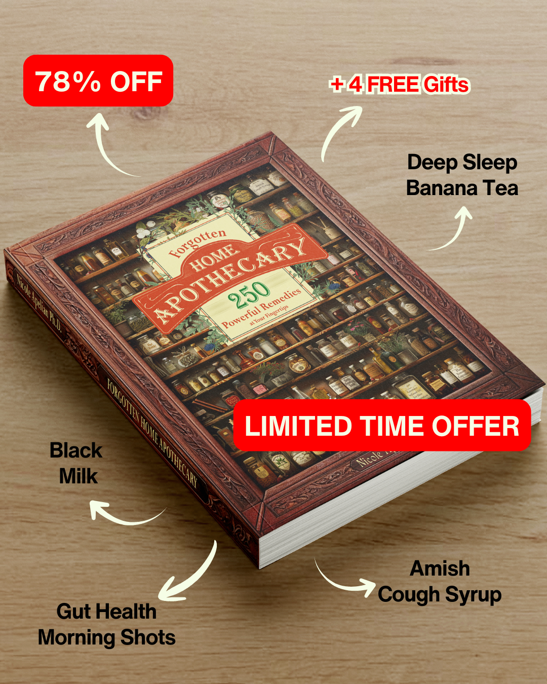 The Forgotten Home Apothecary Facebook ad