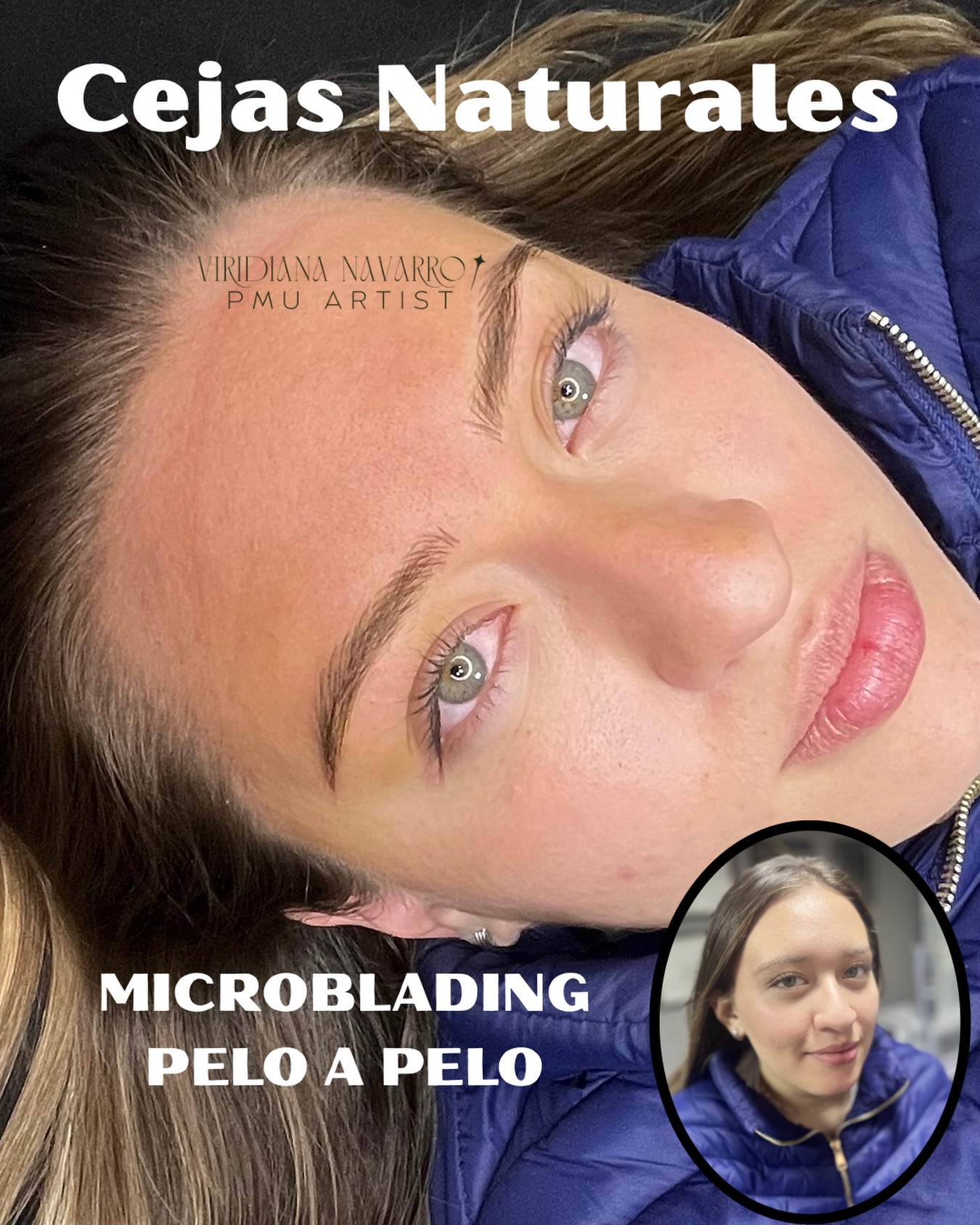 ELLE BROWS CLINIC Facebook ad: ¿Tienes que maquillarte las cejas todos los días…