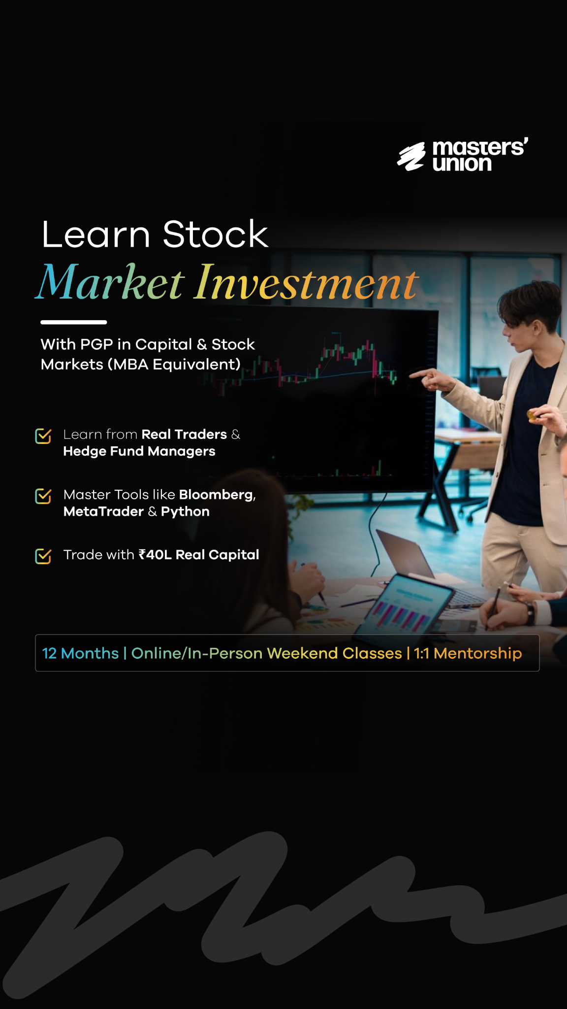 Masters' Union Facebook ad