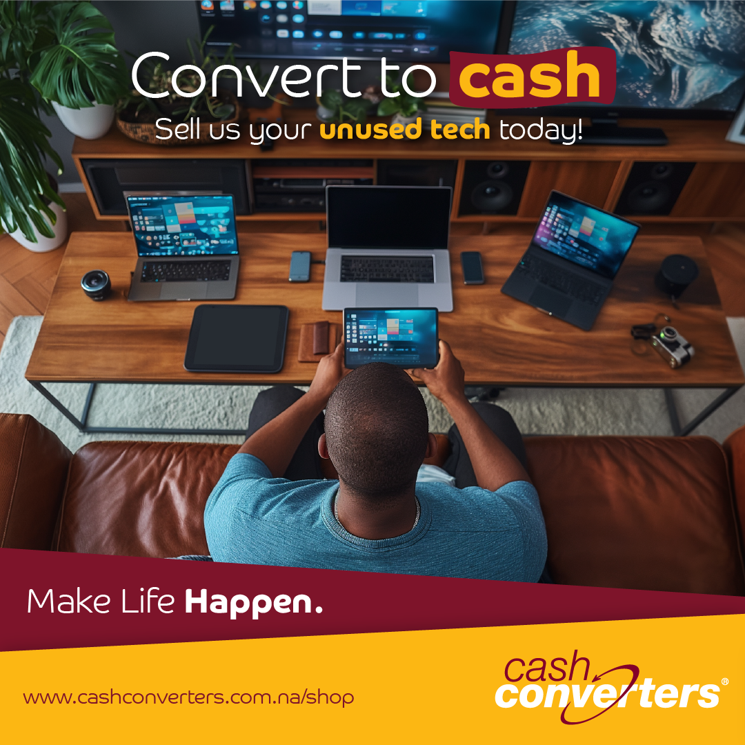 Cash Converters Namibia Facebook ad: Vist us today!