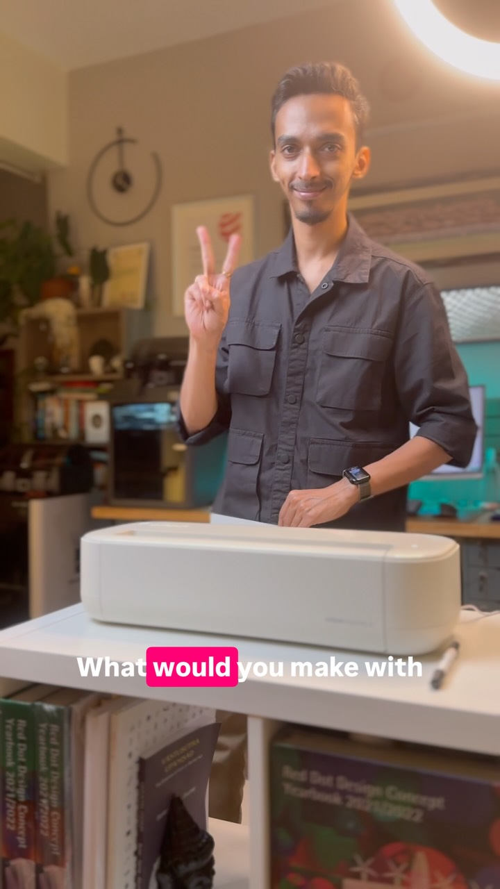 Cricut India Facebook ad: Got my hands on the Cricut Explore 5…
