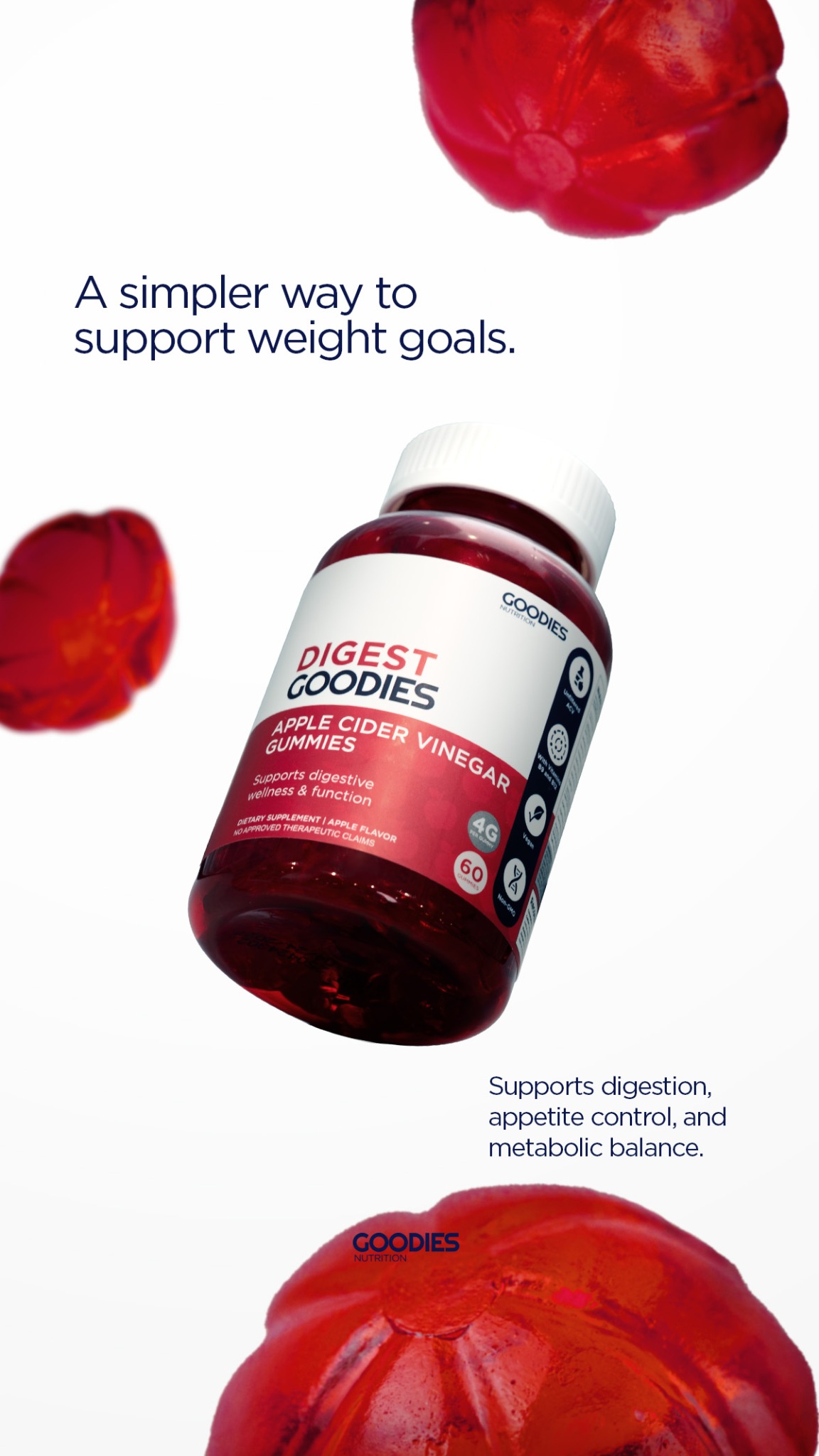 Goodies Nutrition Facebook ad