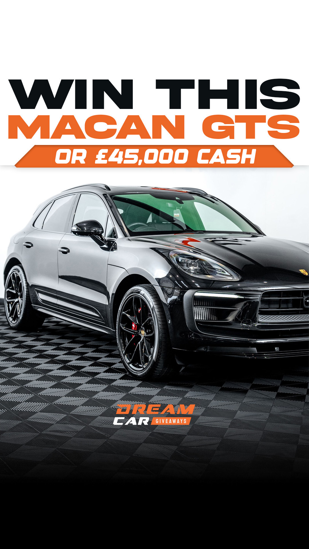 Dream Car Giveaways Facebook ad