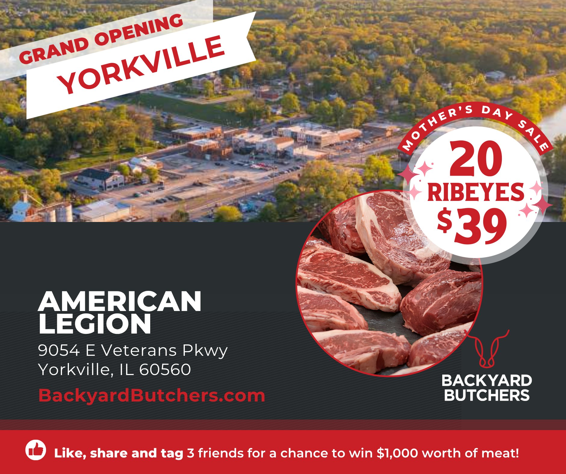 Backyard Butchers Facebook ad