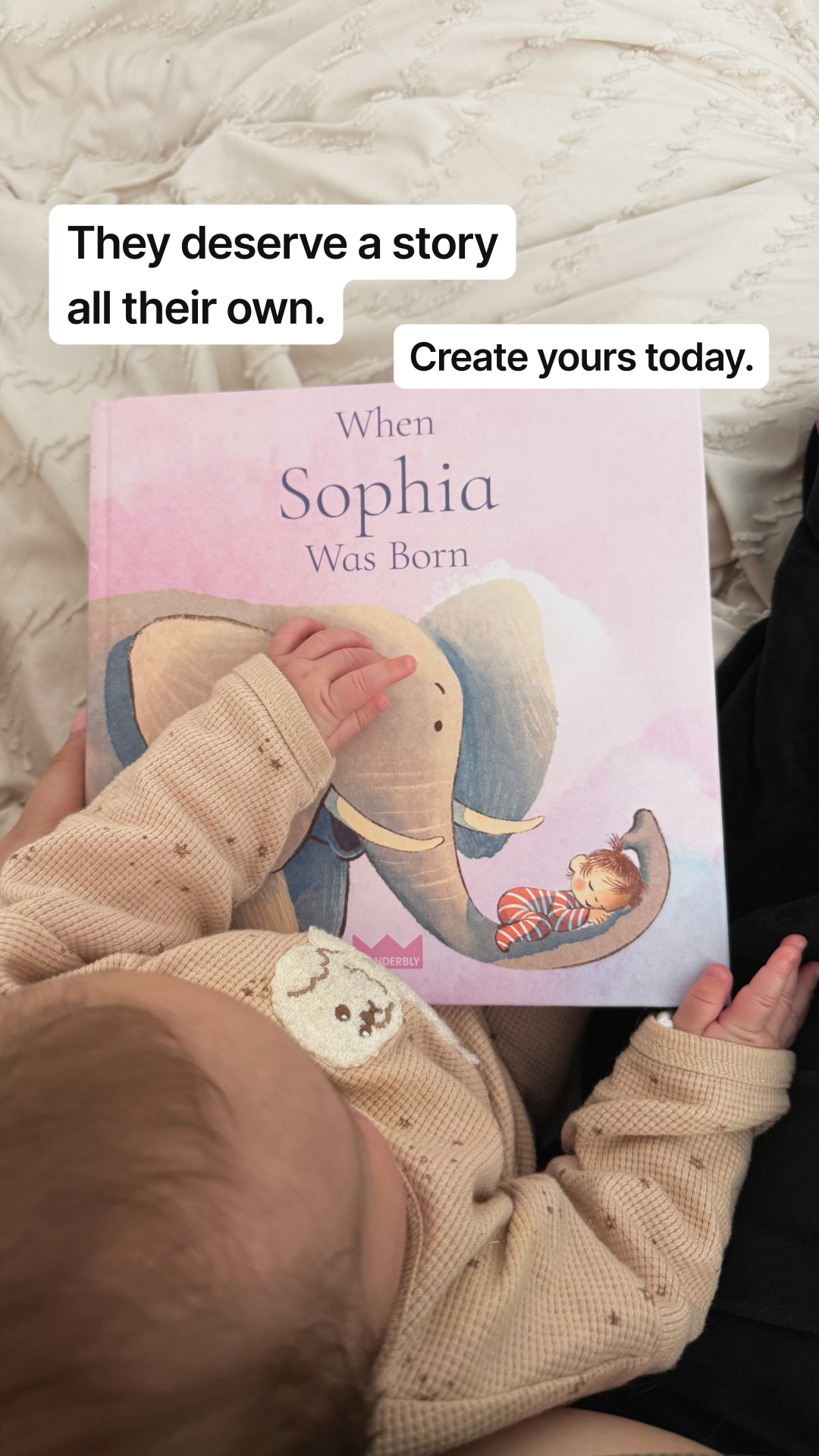 Wonderbly Facebook ad