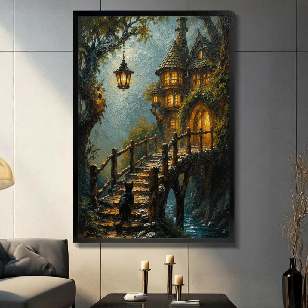 Wallcow Facebook ad: A Little Magic In The Woods