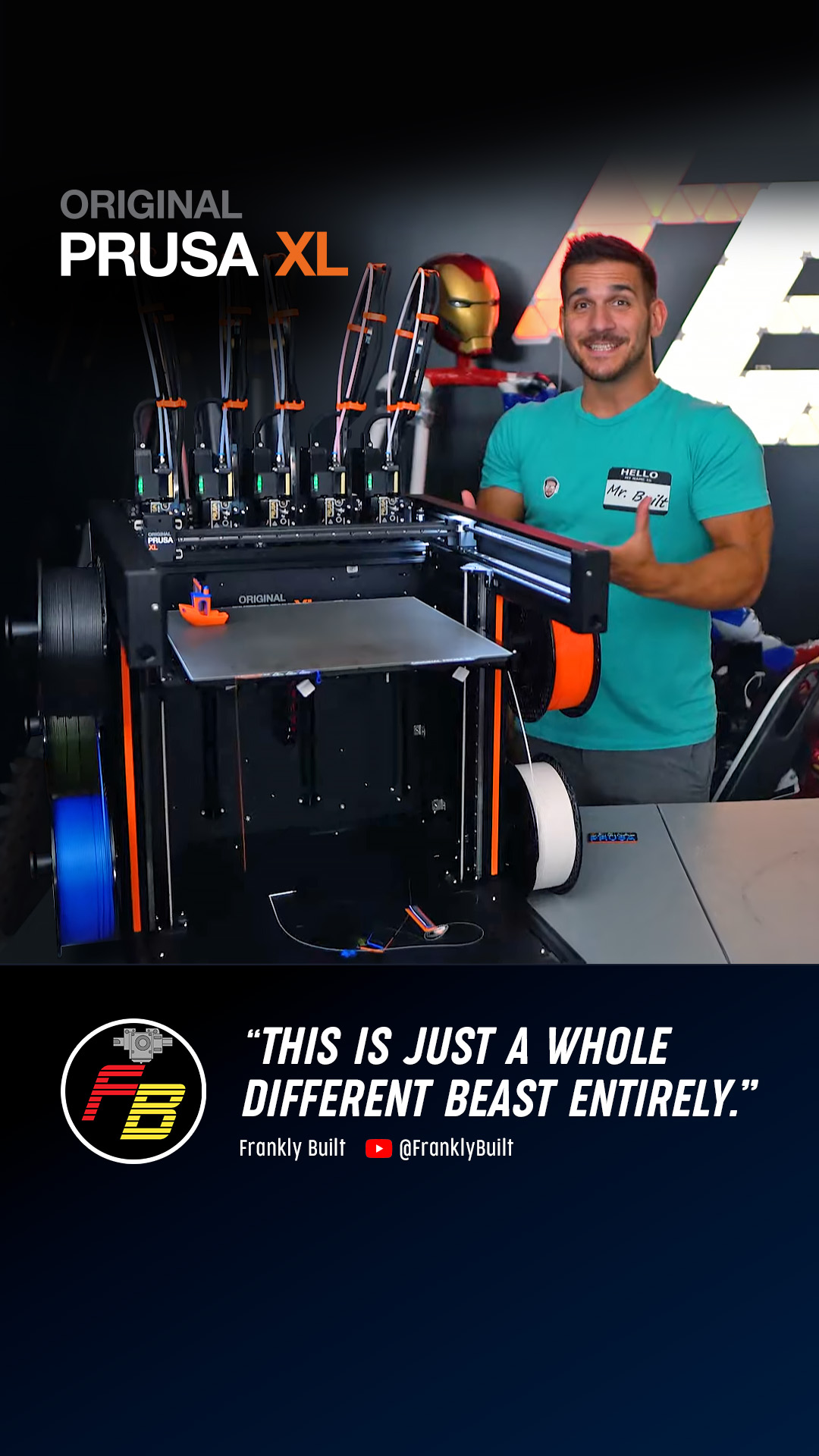 Prusa Research 3D printers Facebook ad