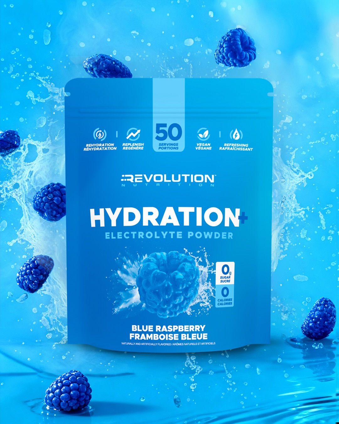 Revolution Nutrition Facebook ad: Meet Hydration+ Electrolyte