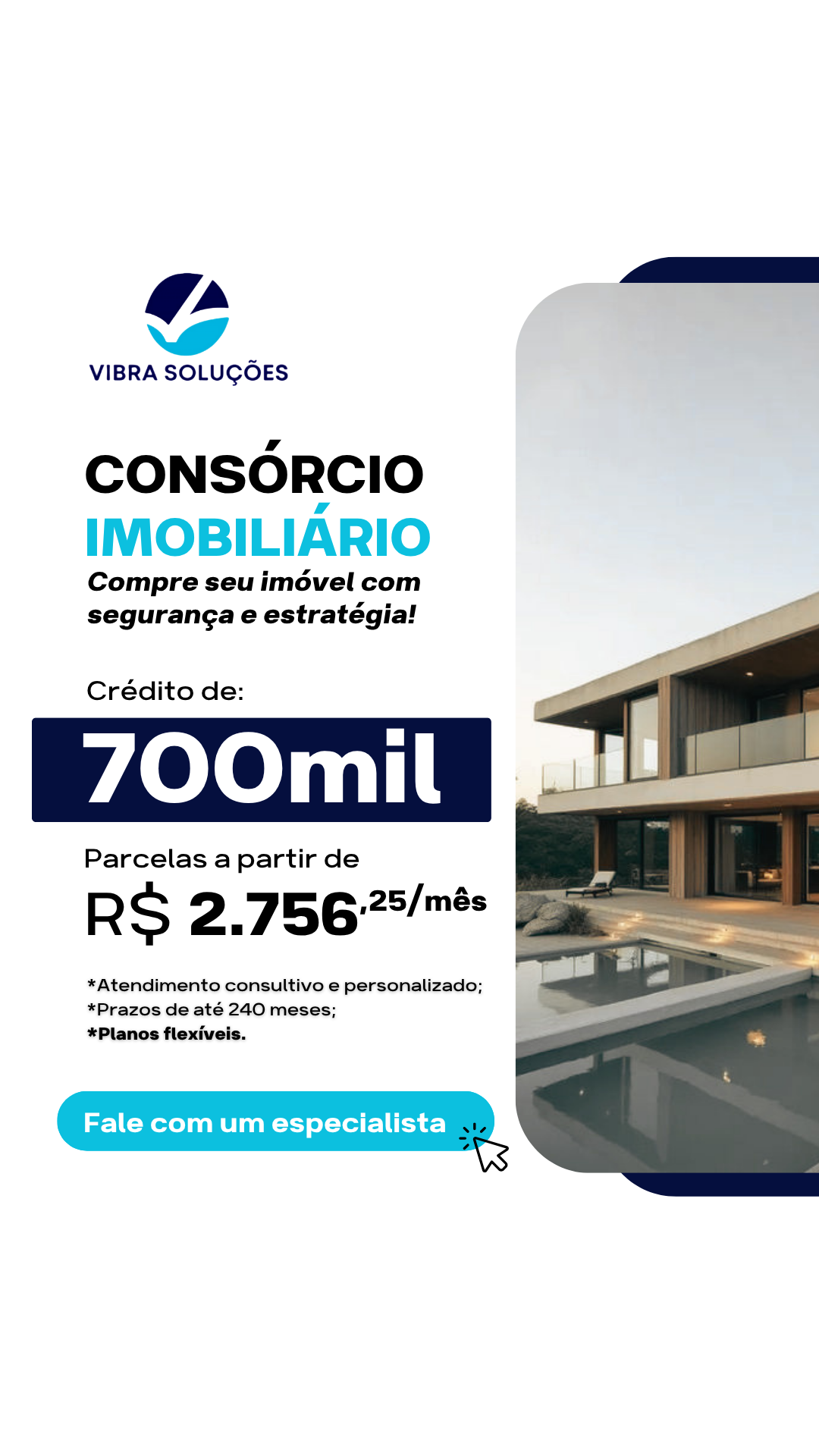 Vibra Soluções Facebook ad from Jul 13, 2026