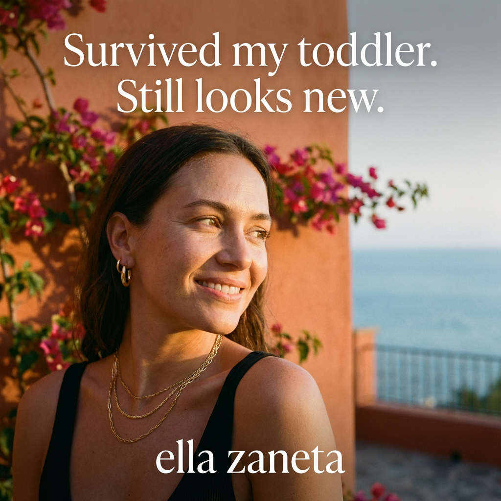 Ella Zaneta Jewelry Facebook ad: Put It On Once. Keep It On Forever.