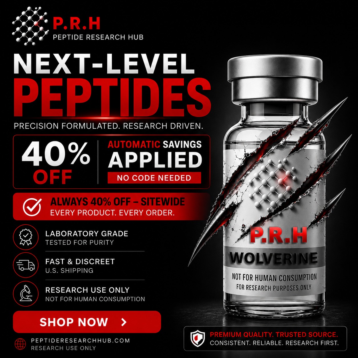 PRH Facebook ad: Automatic 40% off