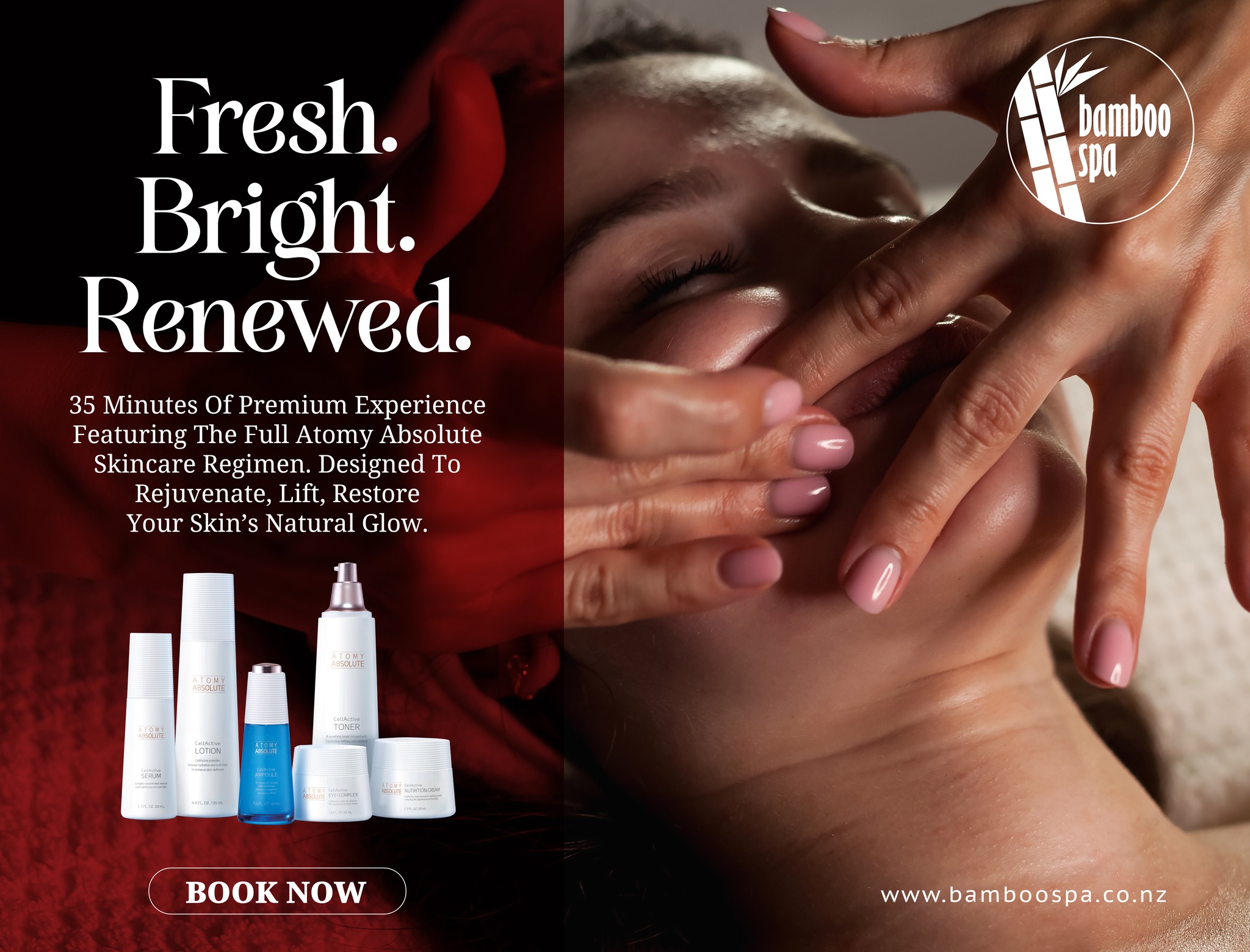 Bamboo Spa Henderson Facebook ad: 12 steps. 1 absolute result.