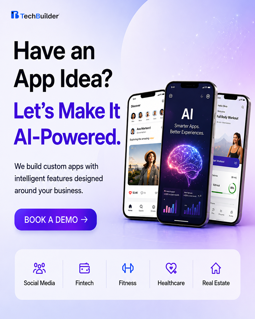 Tech Builder Facebook ad